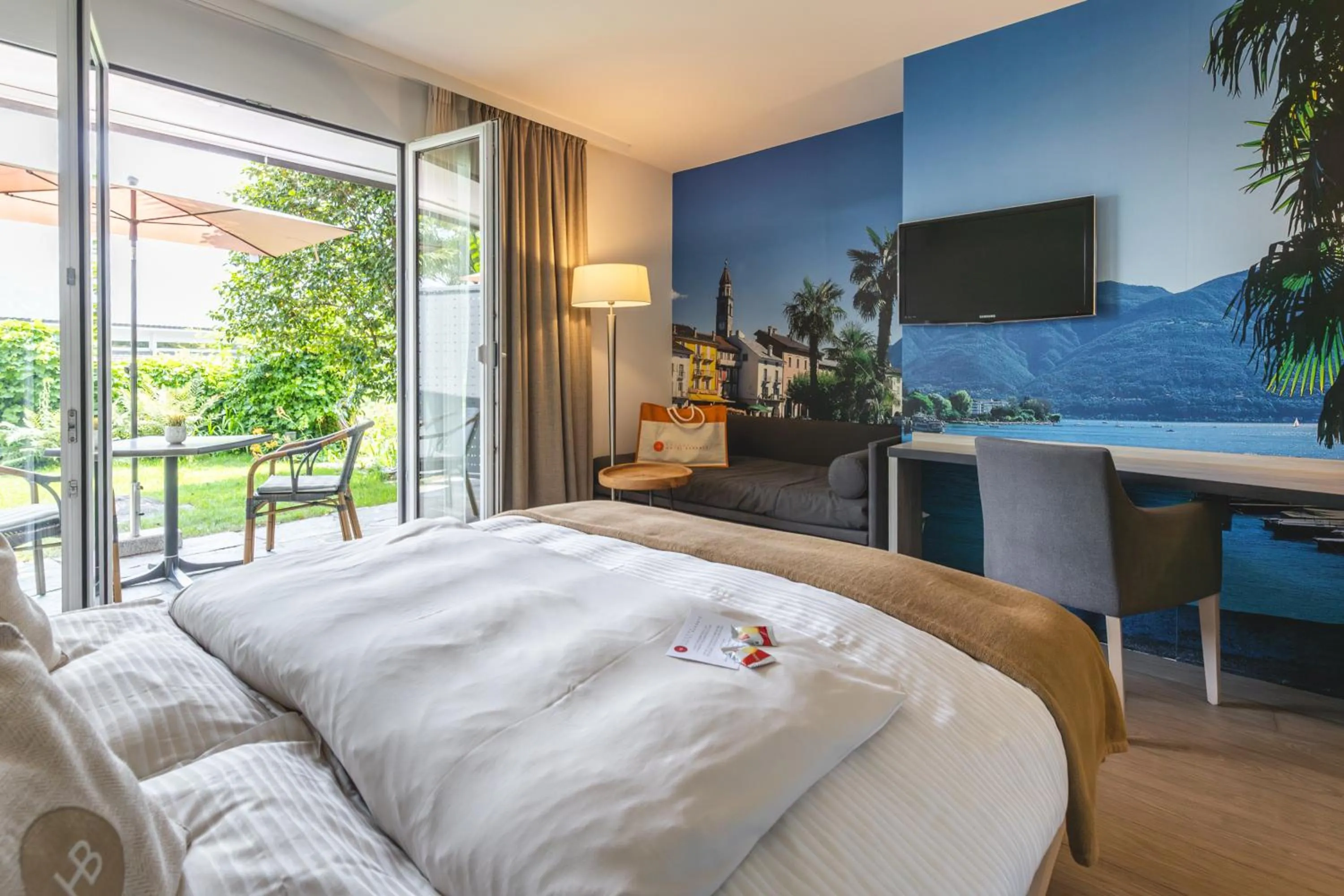 Bedroom, Bed in Charme Hotel Barbatè