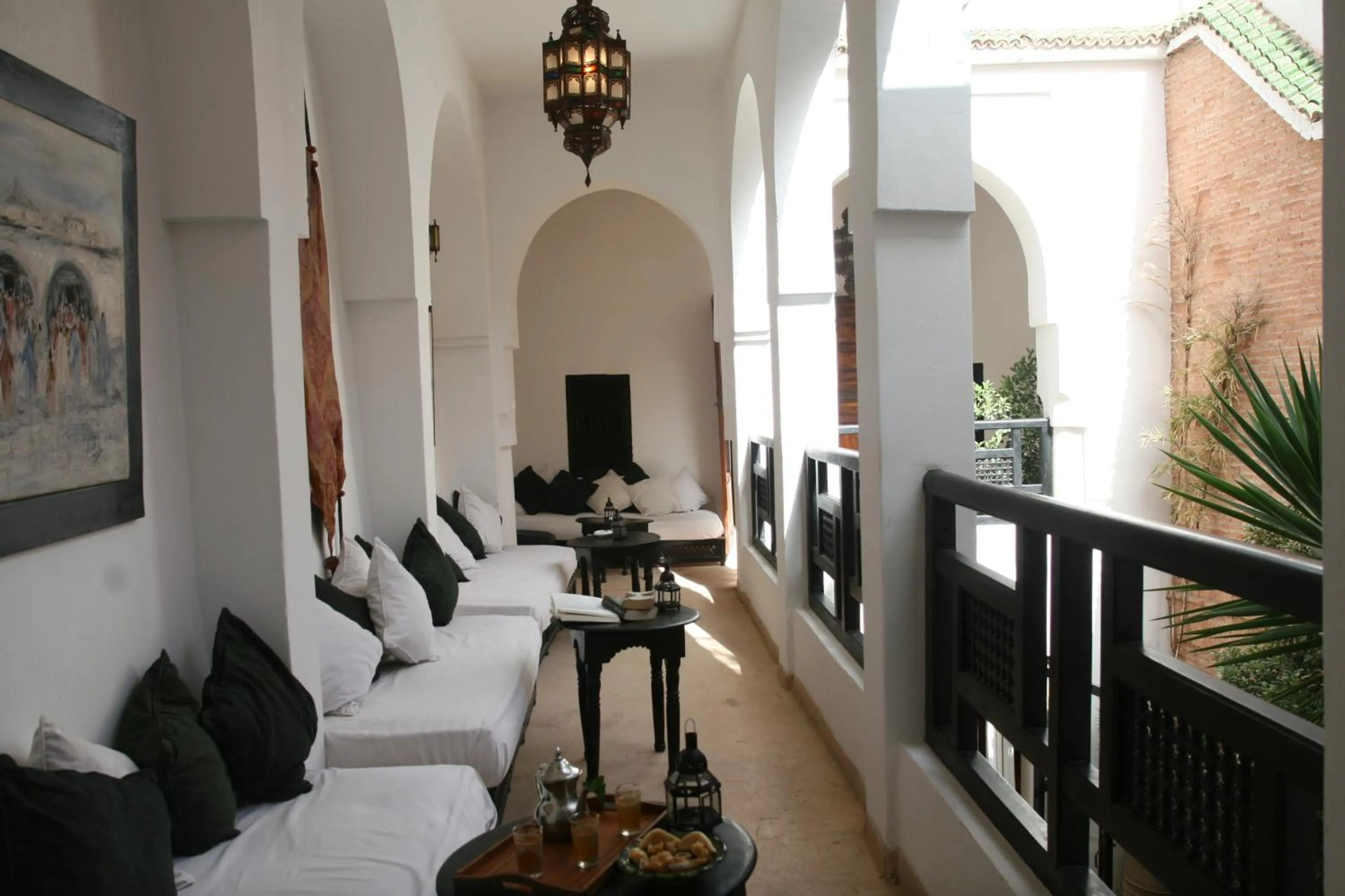 Balcony/Terrace in Riad Spa Dar Nimbus