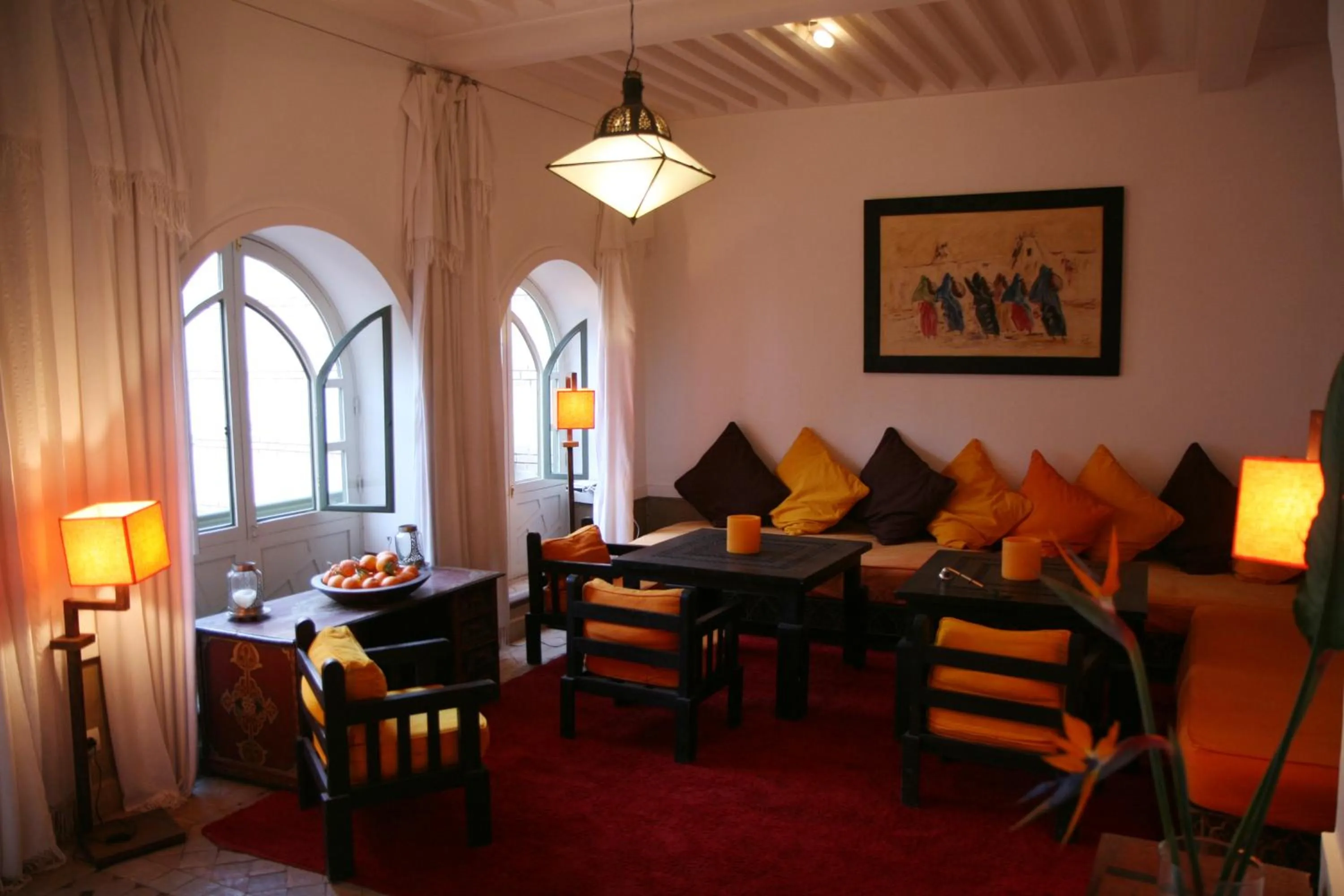 Lounge or bar in Riad Spa Dar Nimbus