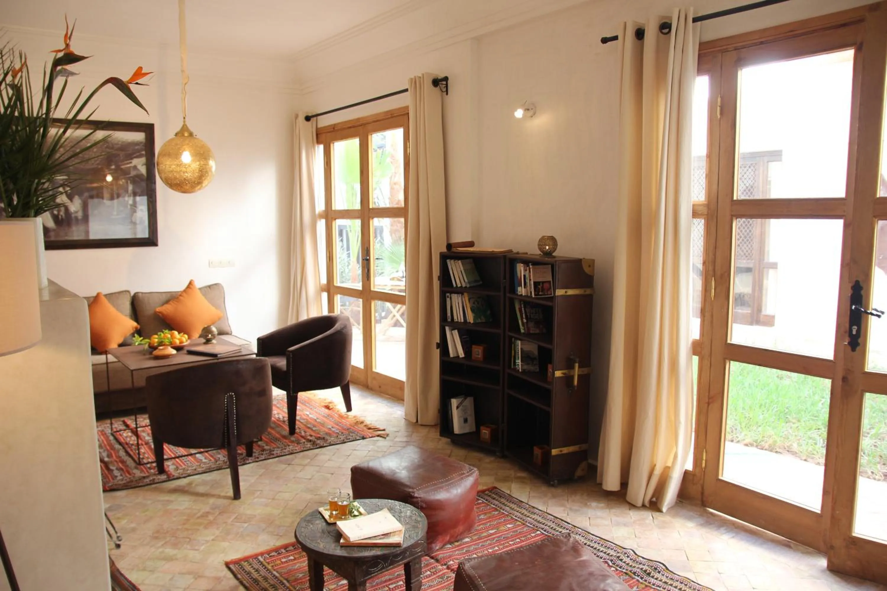 Lounge or bar in Riad Spa Dar Nimbus