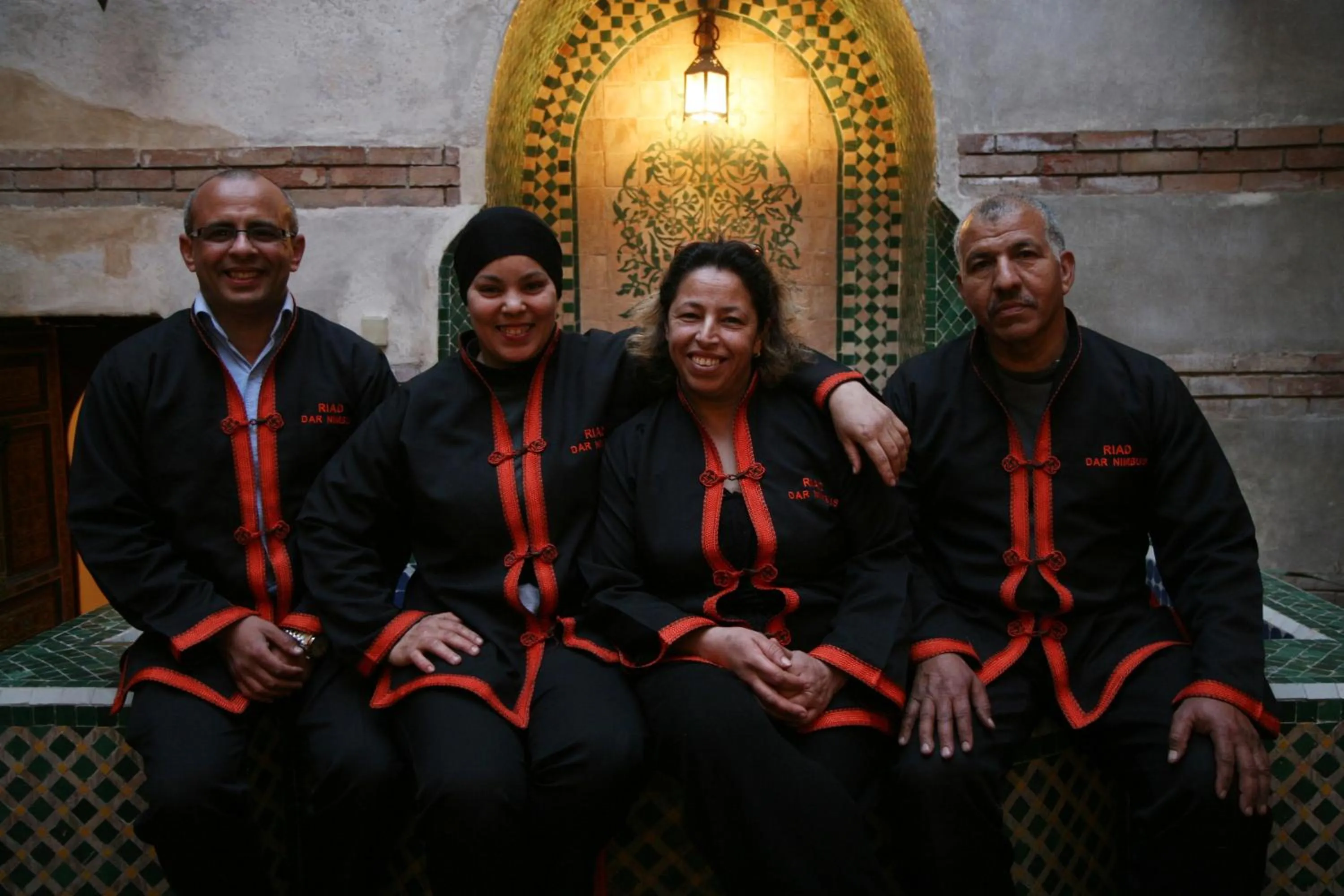 People in Riad Spa Dar Nimbus