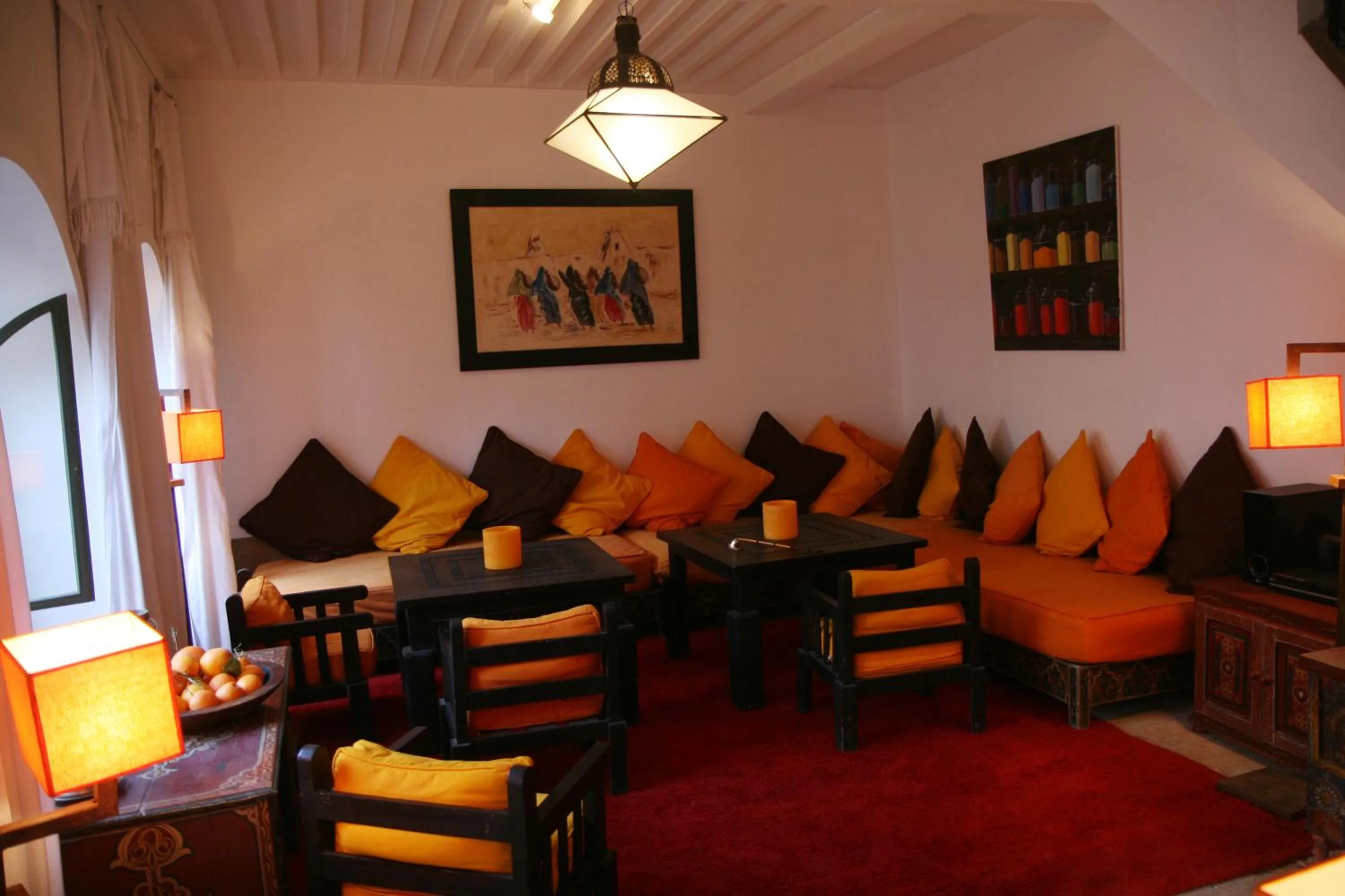 Lounge or bar in Riad Spa Dar Nimbus