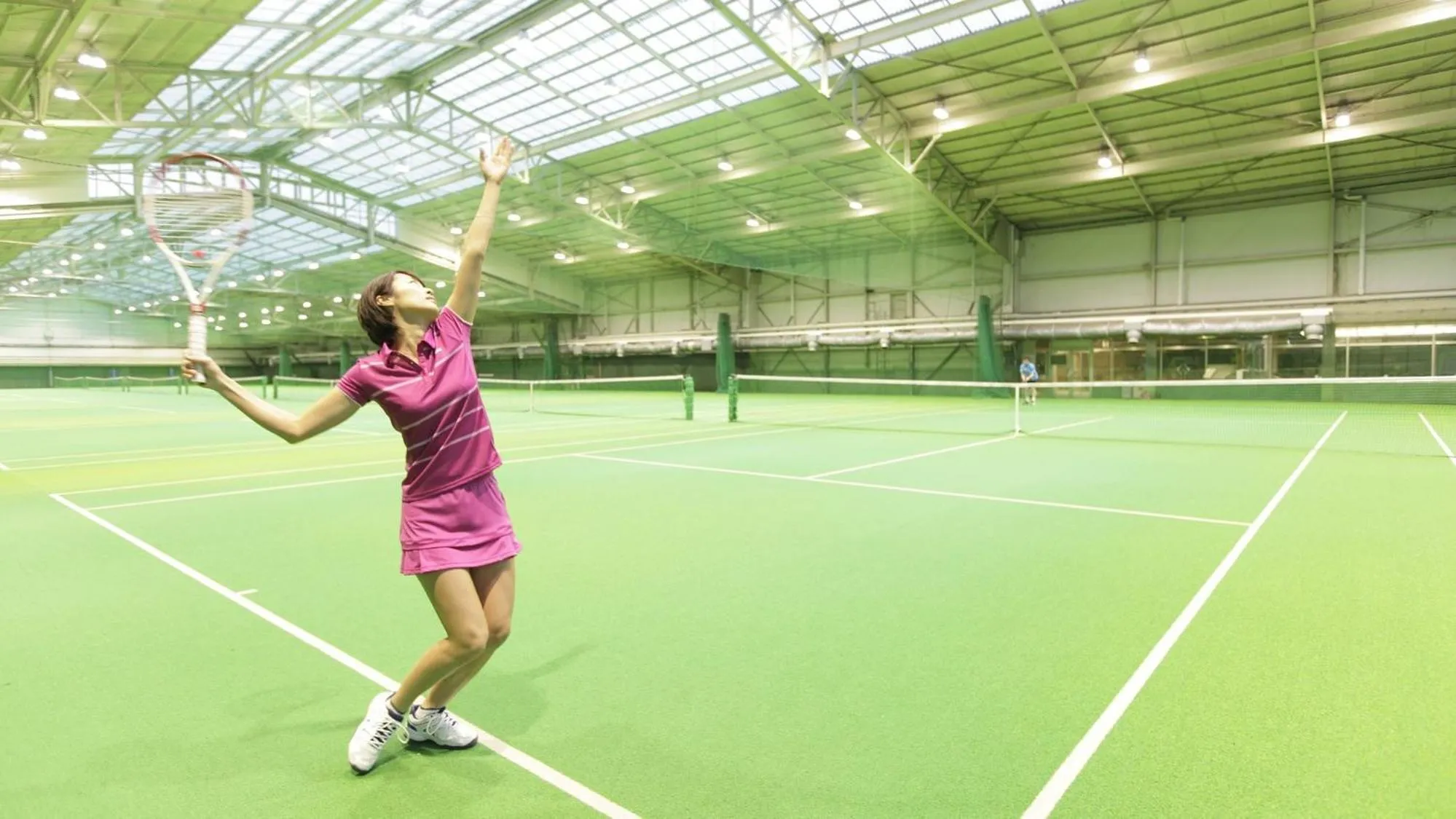 Tennis court in Shinagawa Prince Hotel East Tower