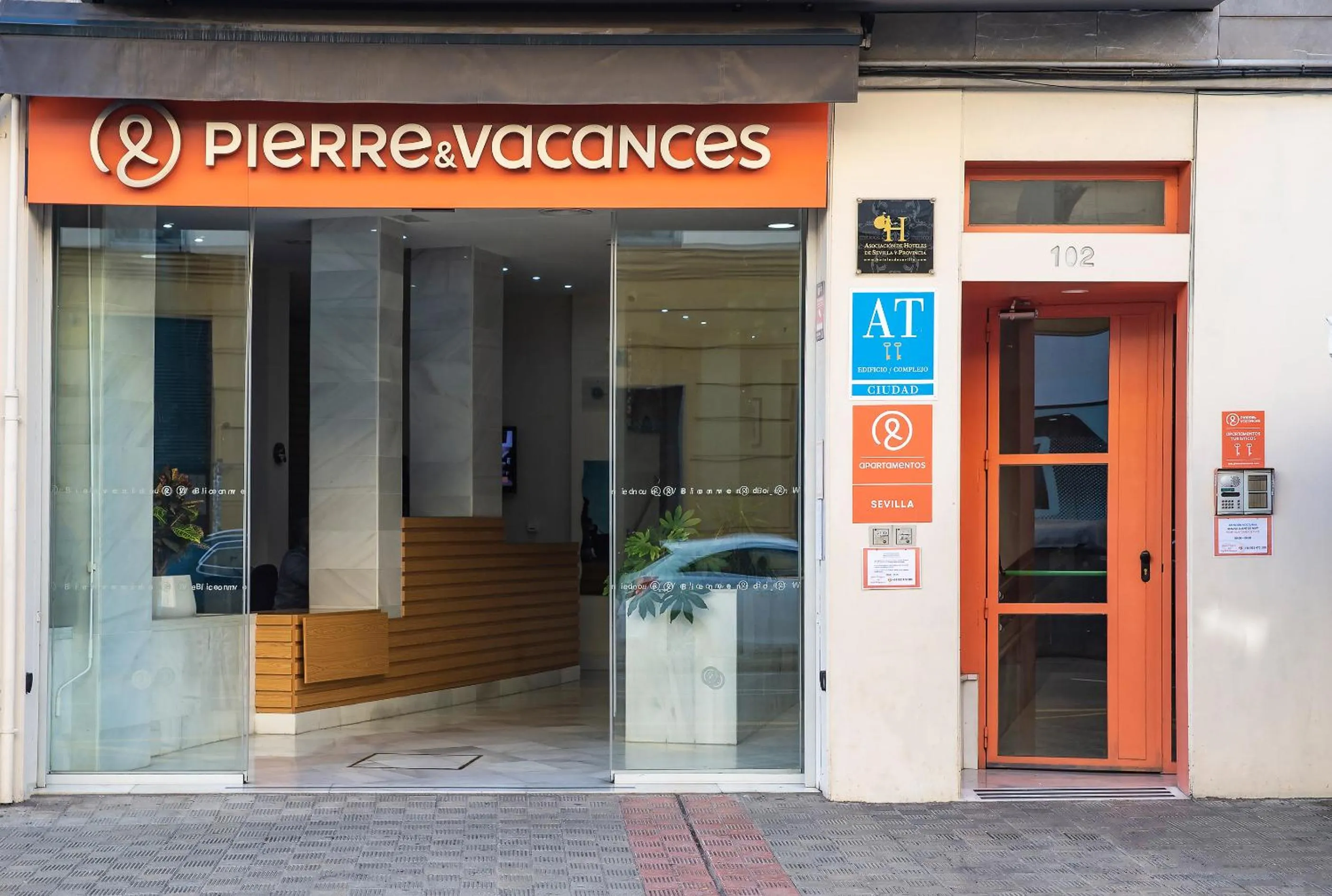 Facade/entrance in Pierre & Vacances Sevilla