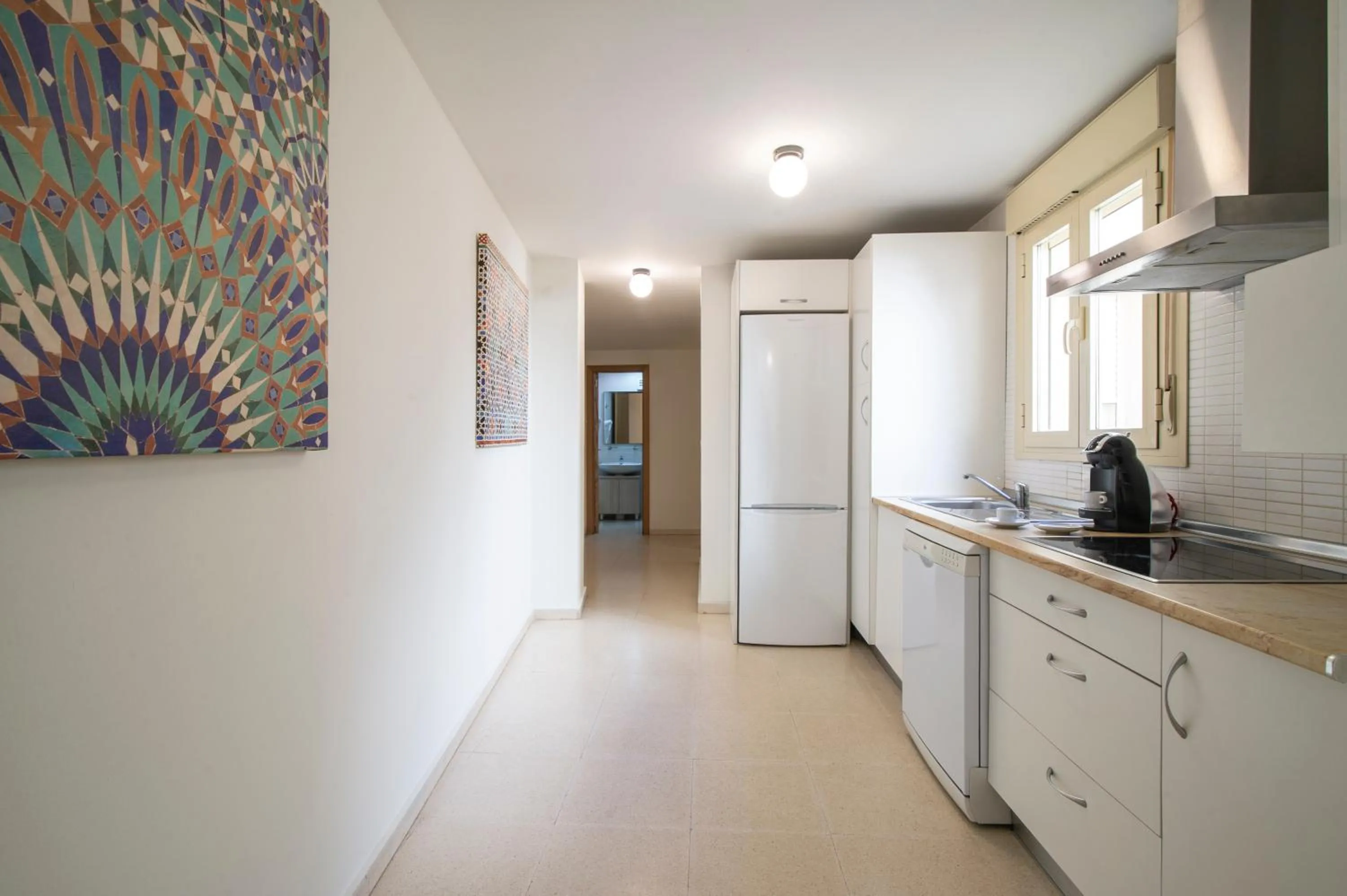 Kitchen or kitchenette in Pierre & Vacances Sevilla