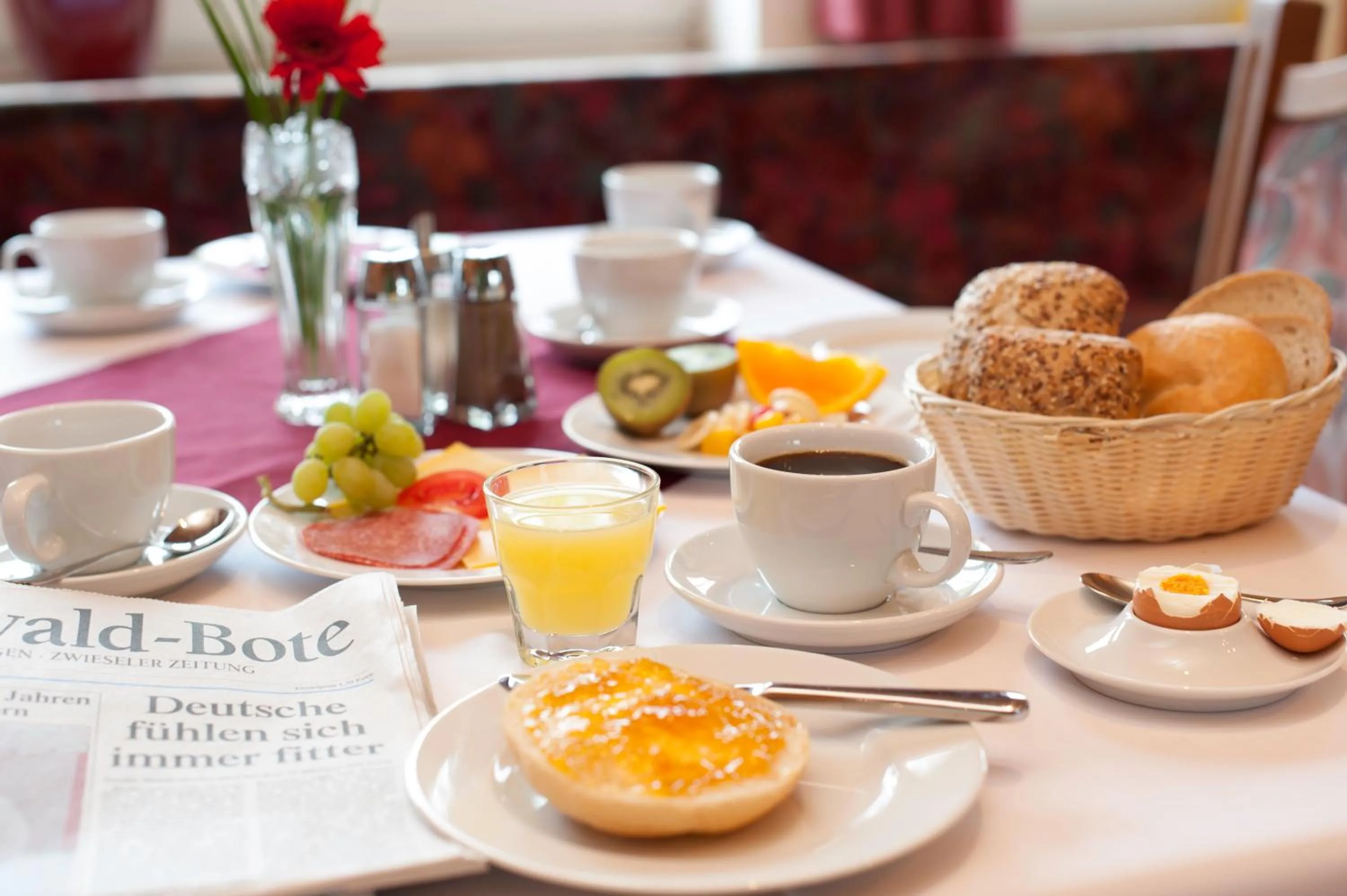 Food and drinks in Hotel Eisensteiner Hof