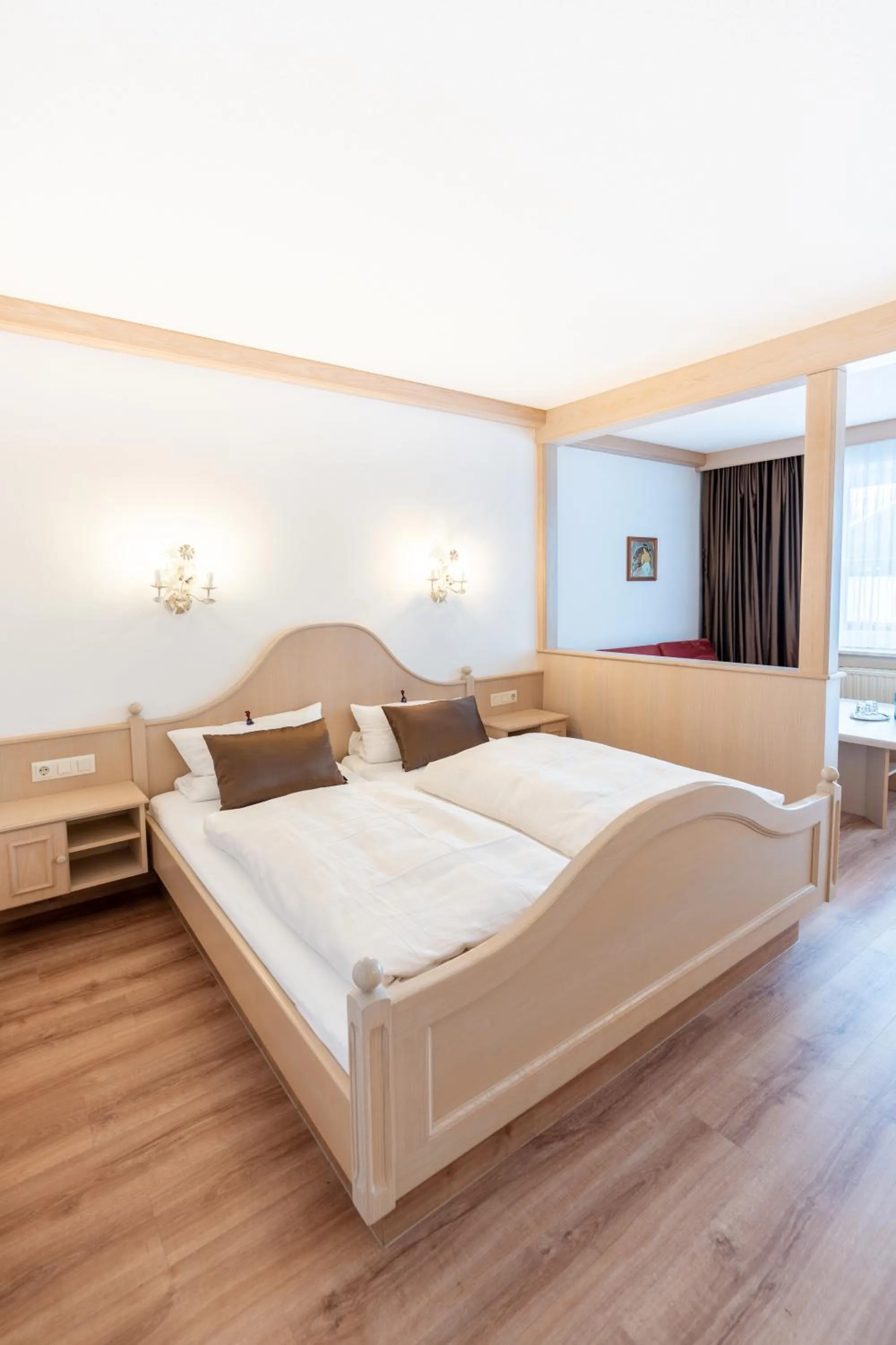 Photo of the whole room, Bed in Hotel Eisensteiner Hof