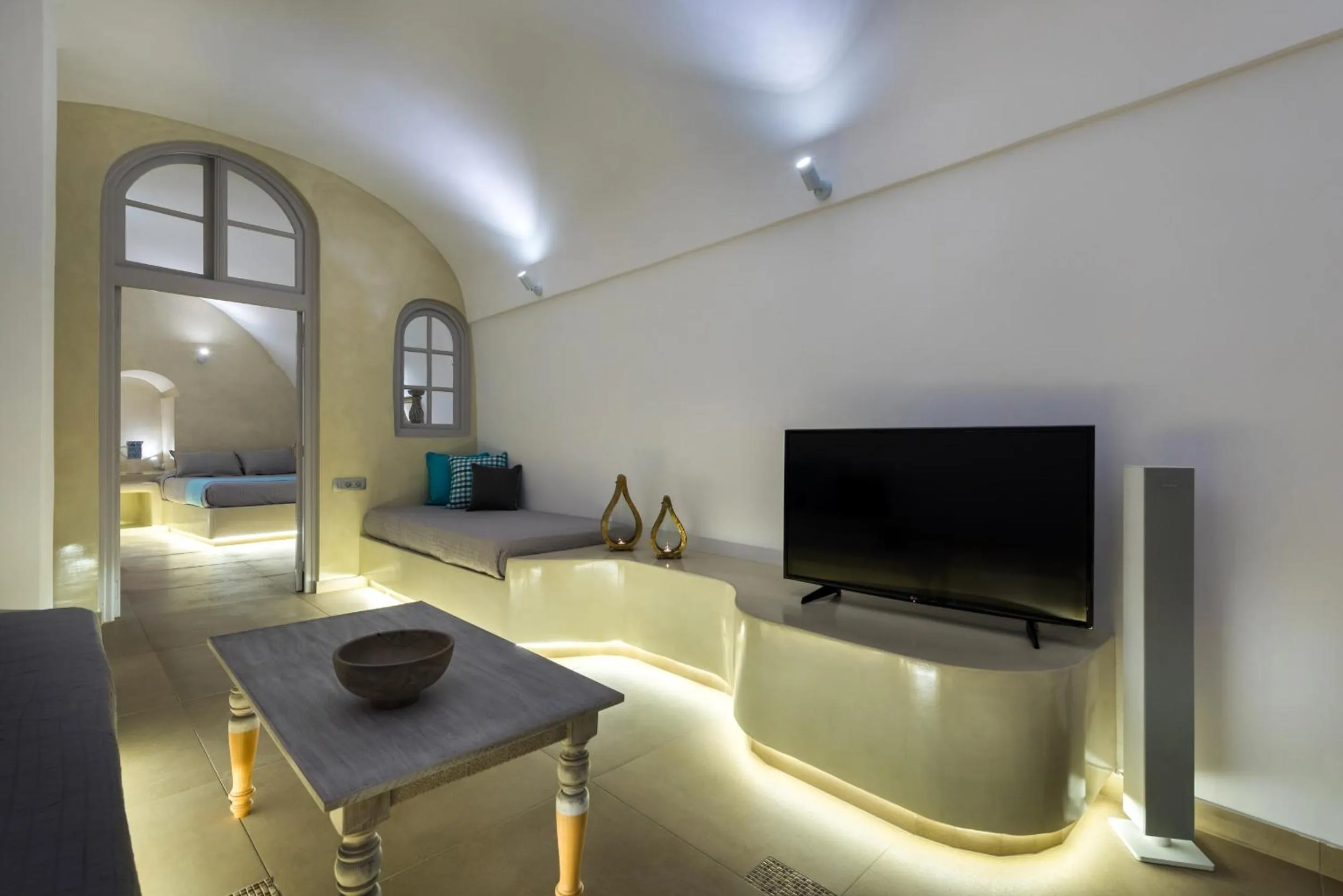 Living room in Nefeli Homes - Adults Only