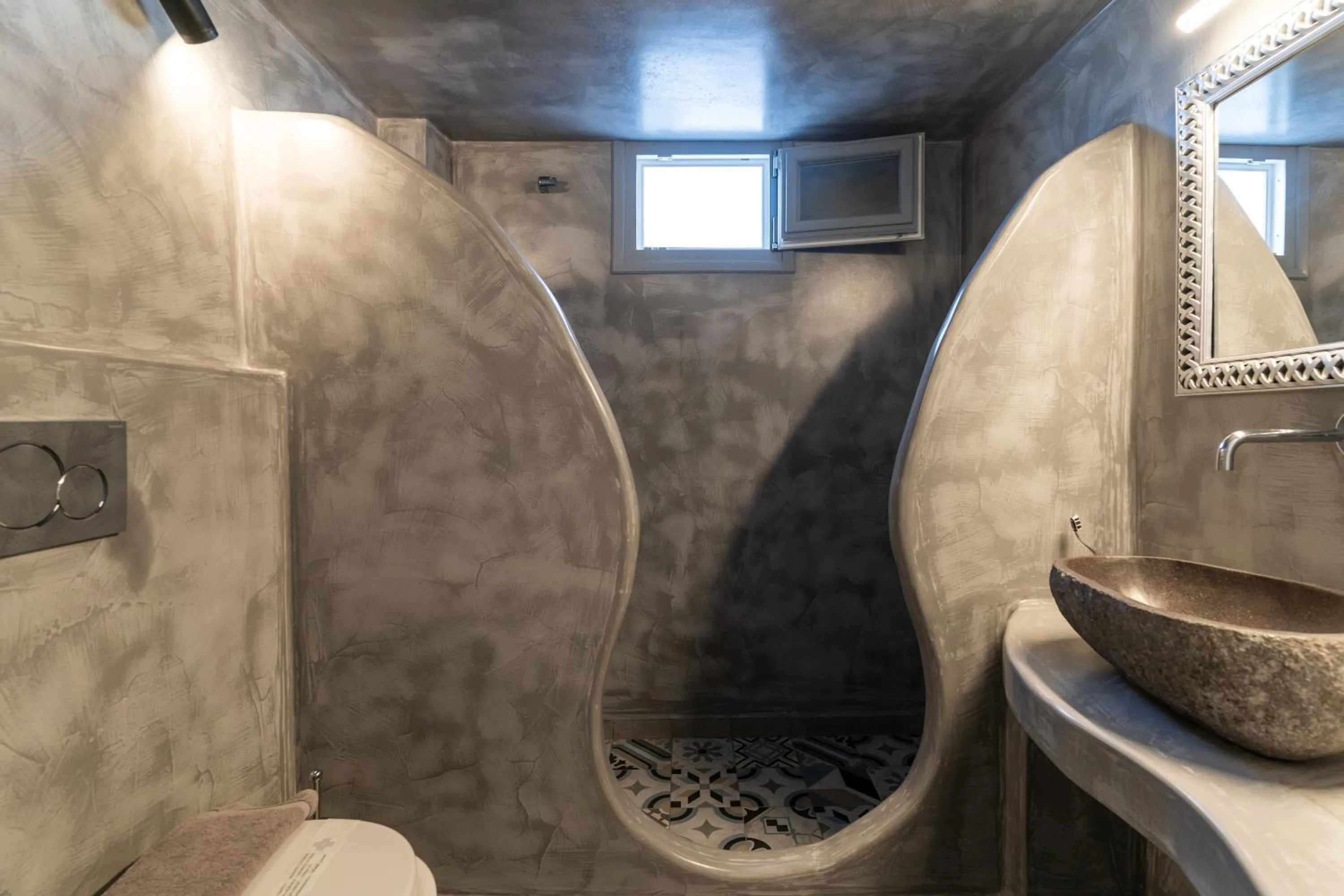 Shower in Nefeli Homes - Adults Only