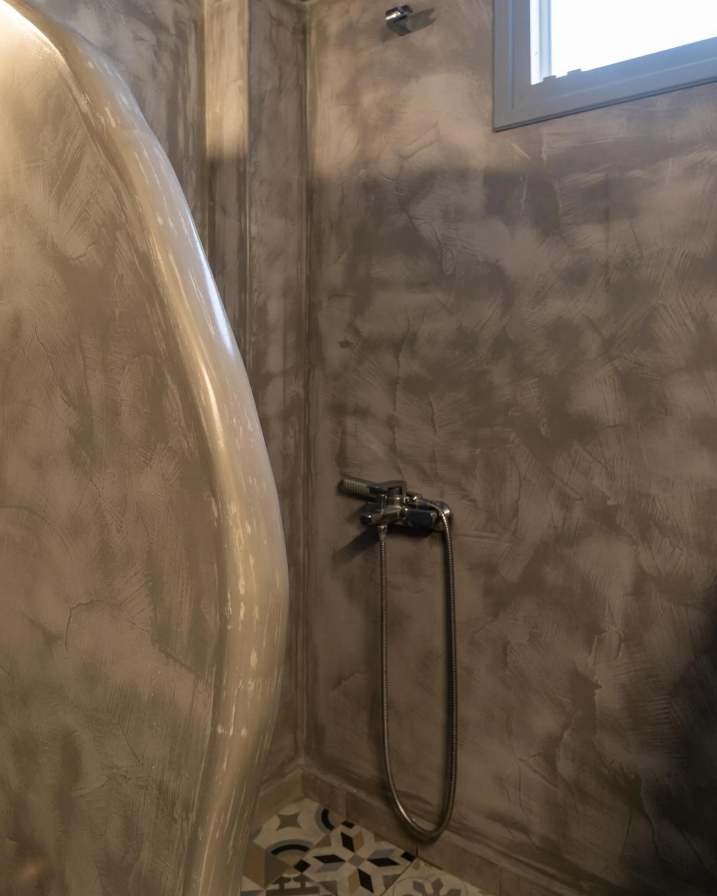 Shower in Nefeli Homes - Adults Only