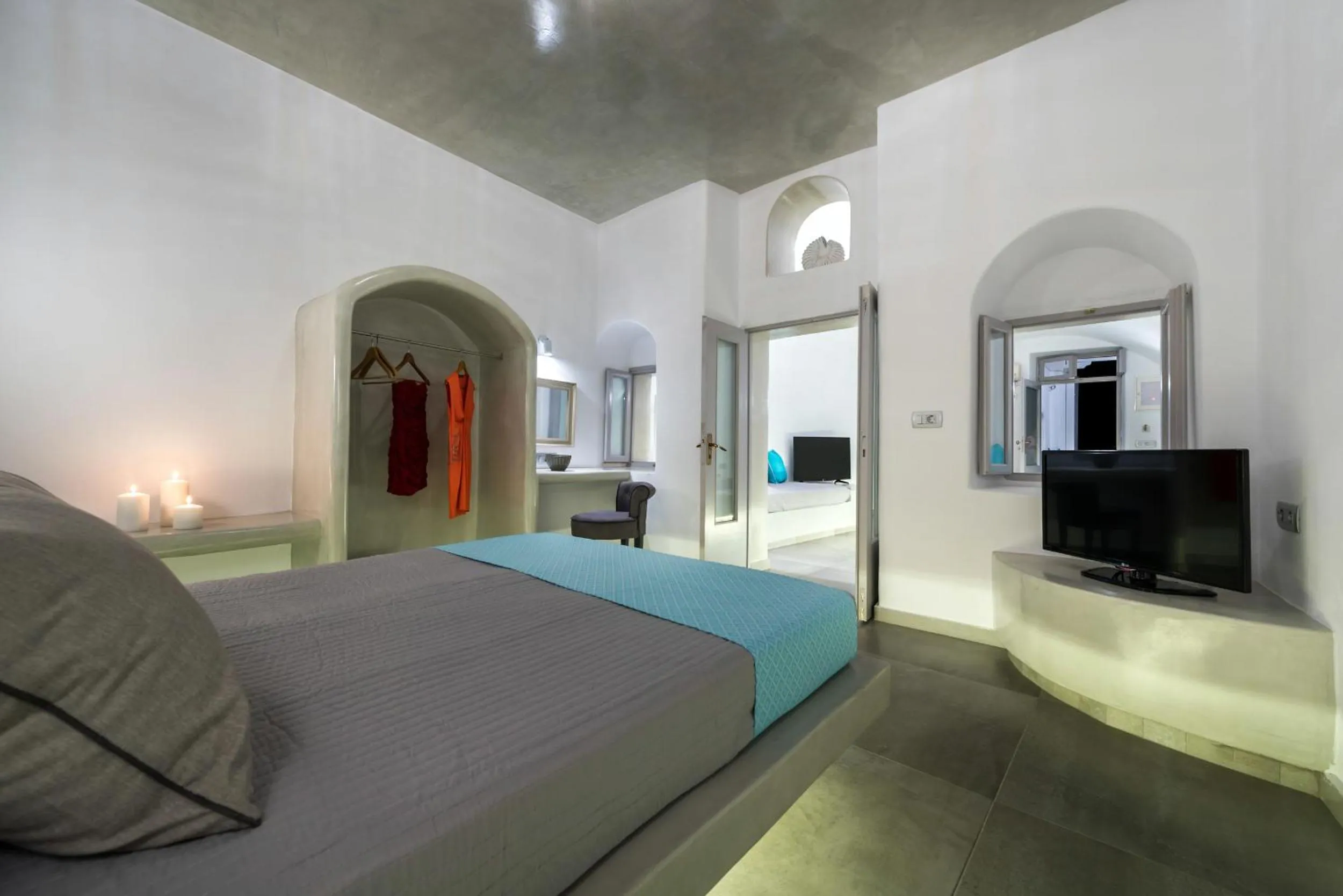 Bed in Nefeli Homes - Adults Only