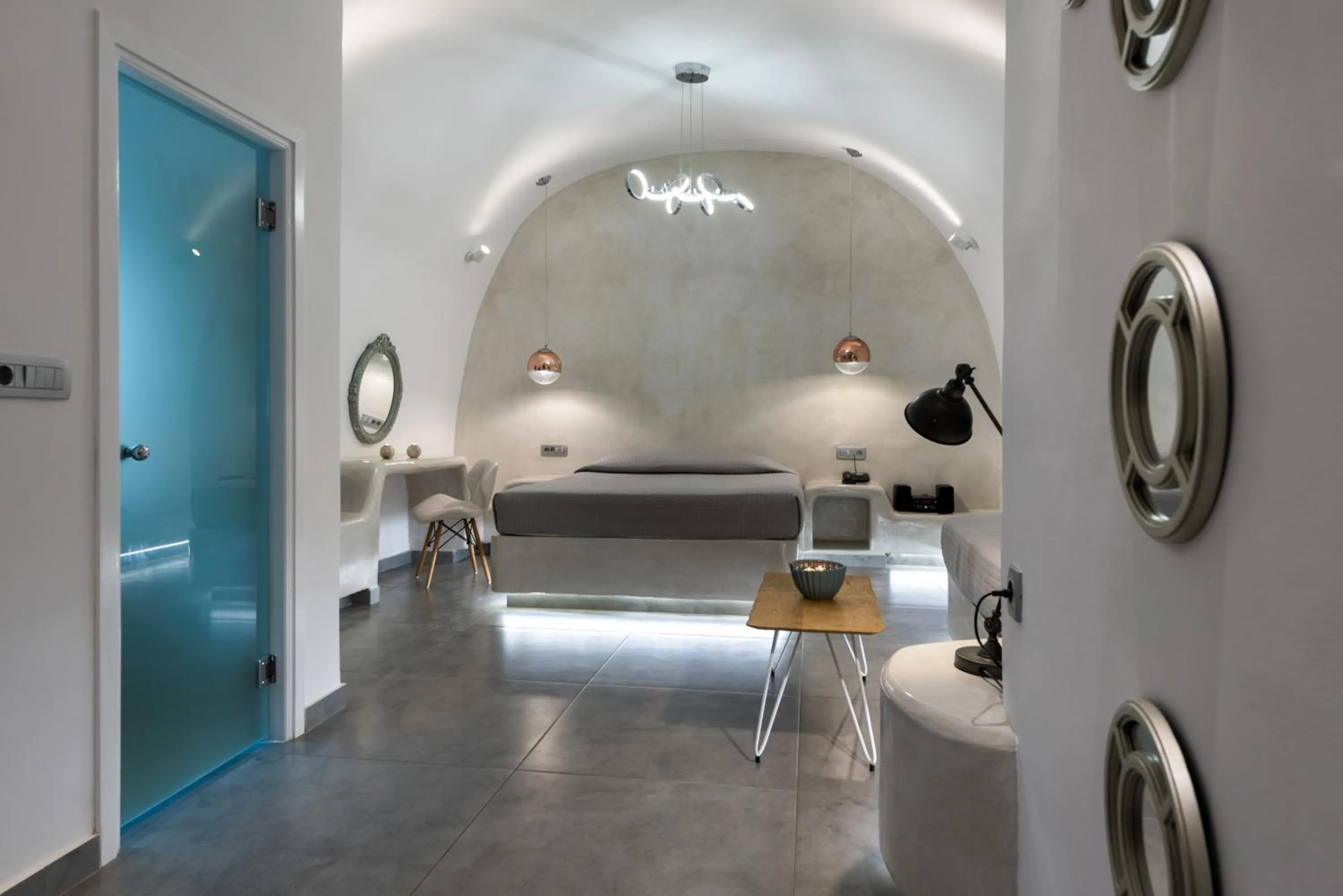 Seating area in Nefeli Homes - Adults Only