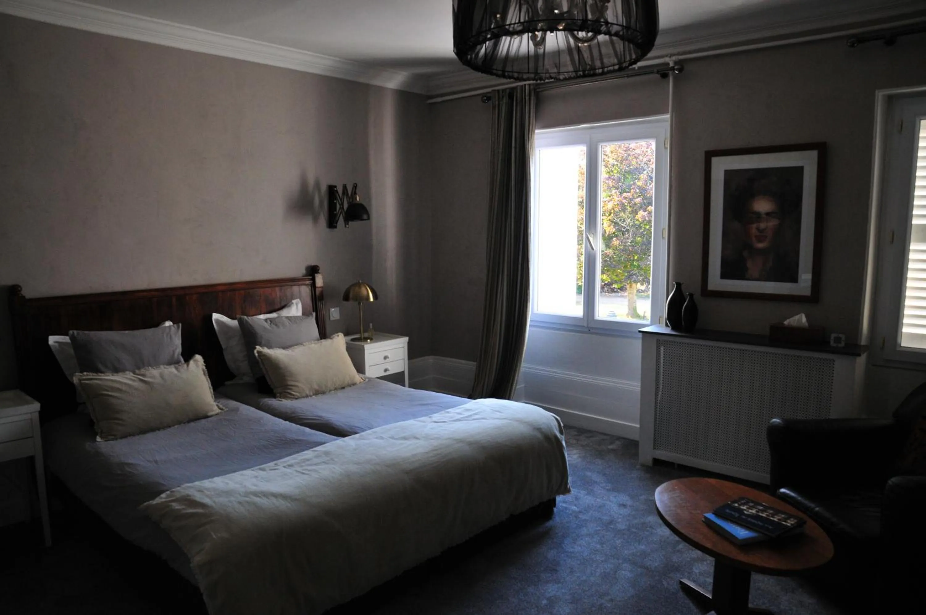 Bed in Chambres d'hôtes & Spa Les Perce Neige