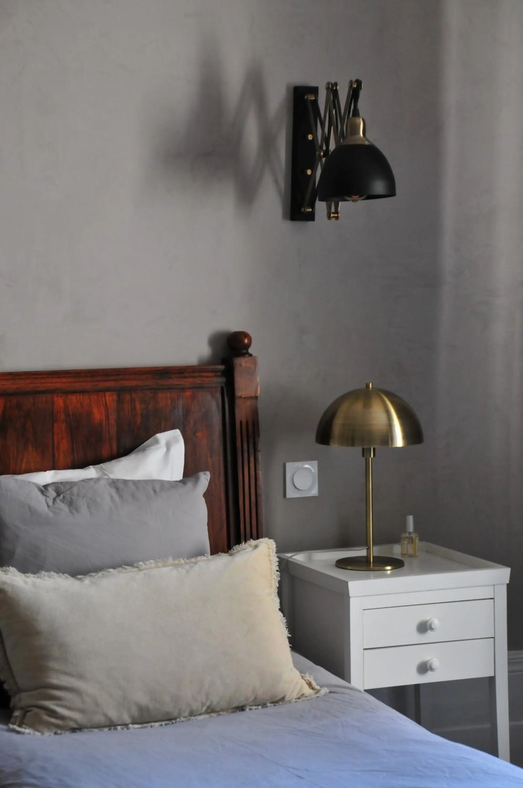 Bedroom, Bed in Chambres d'hôtes & Spa Les Perce Neige