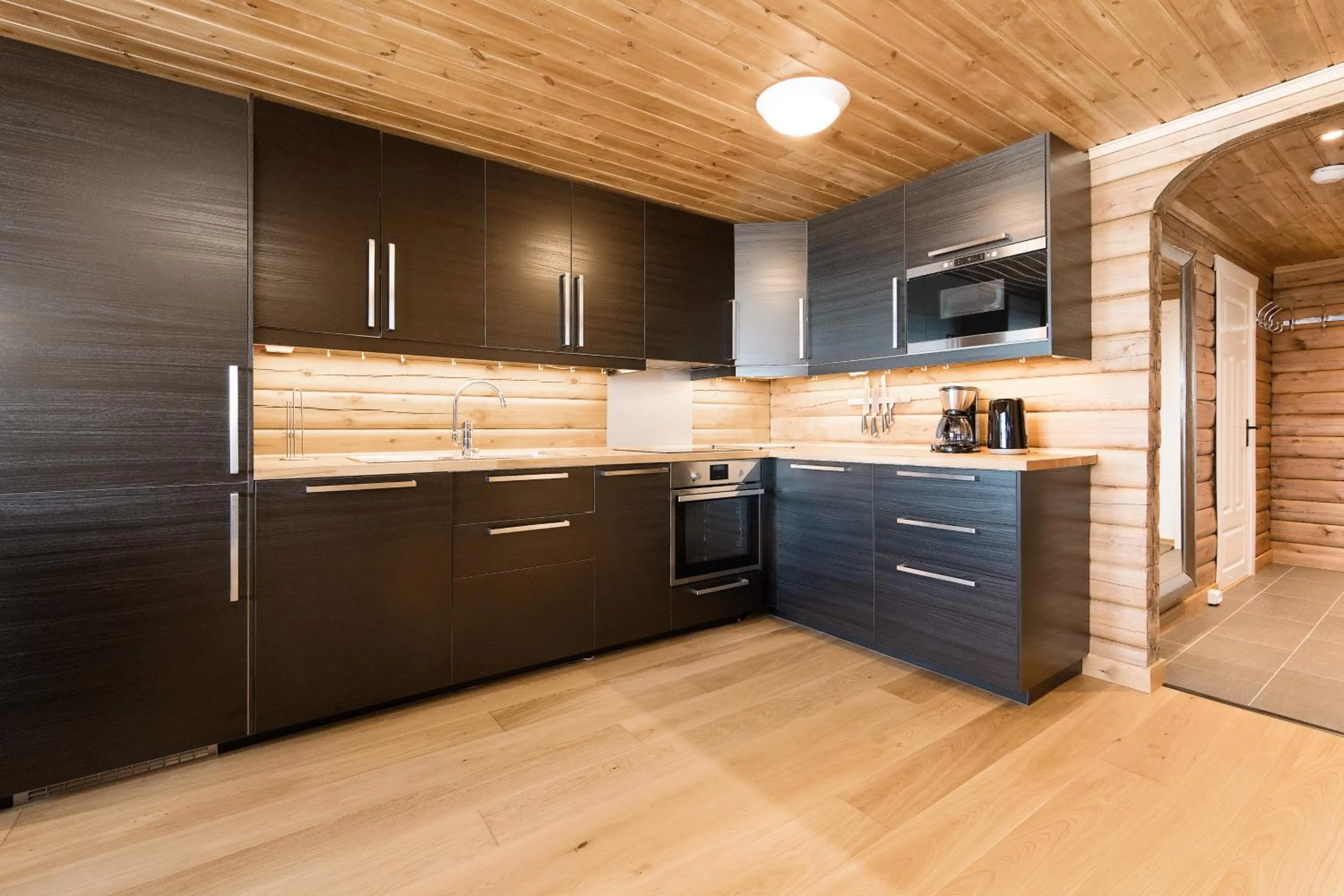 kitchen in Blefjell Lodge