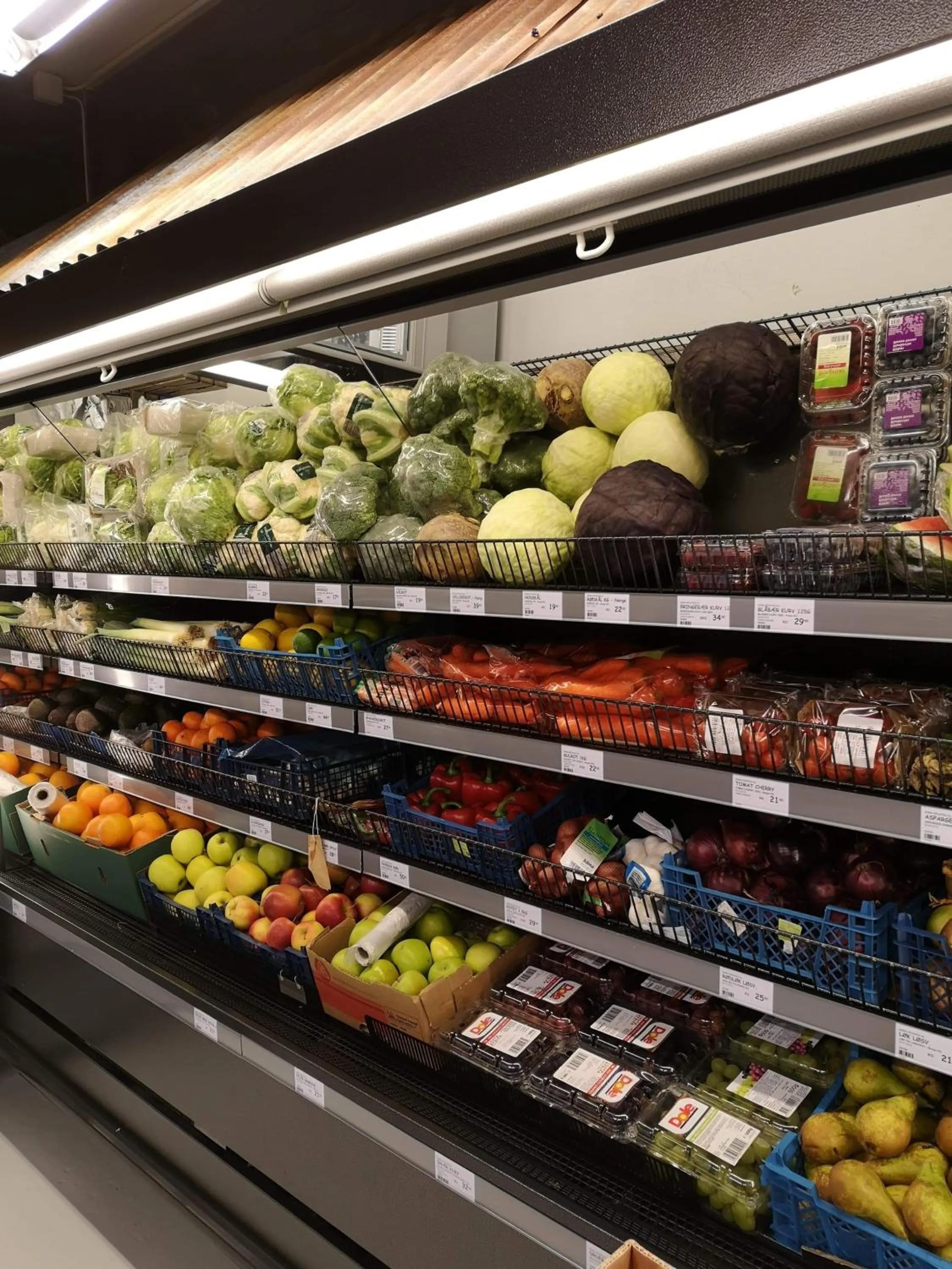 Supermarket/grocery shop in Blefjell Lodge