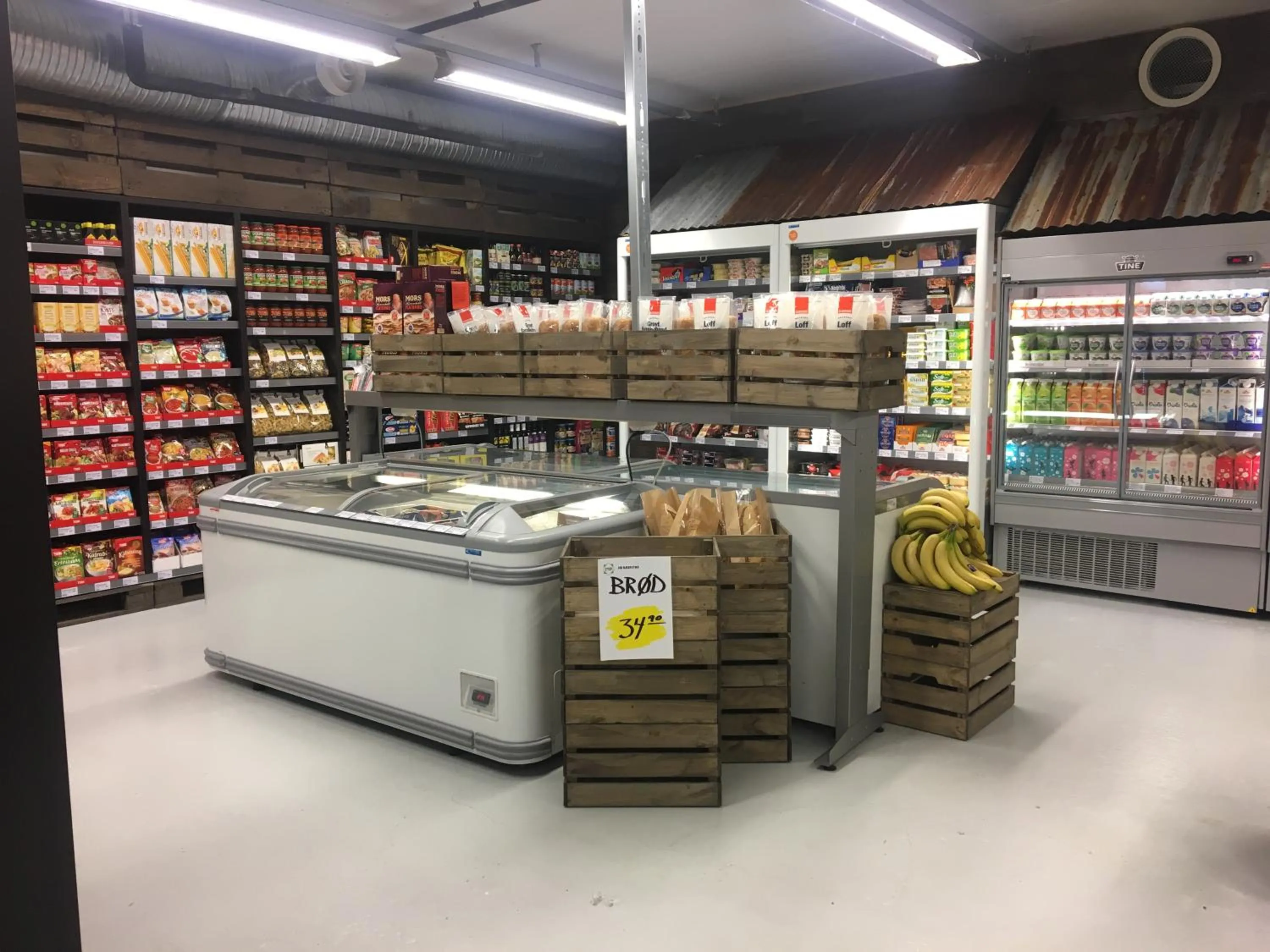 On-site shops in Blefjell Lodge