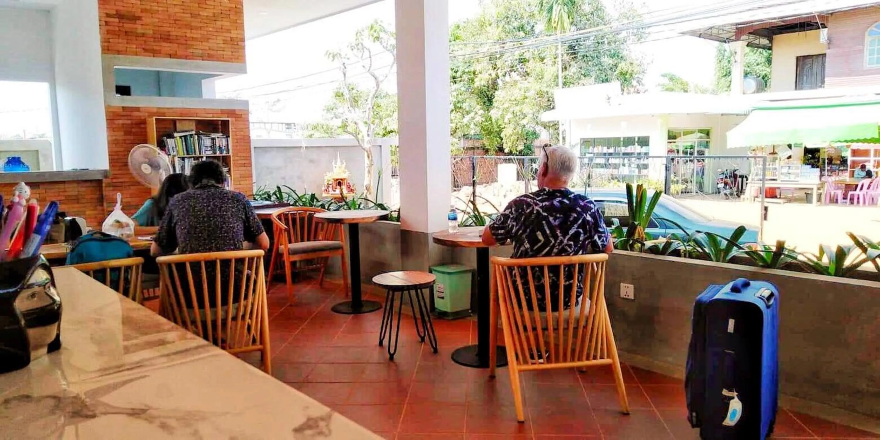 Decorative detail in Siemreap City Residence