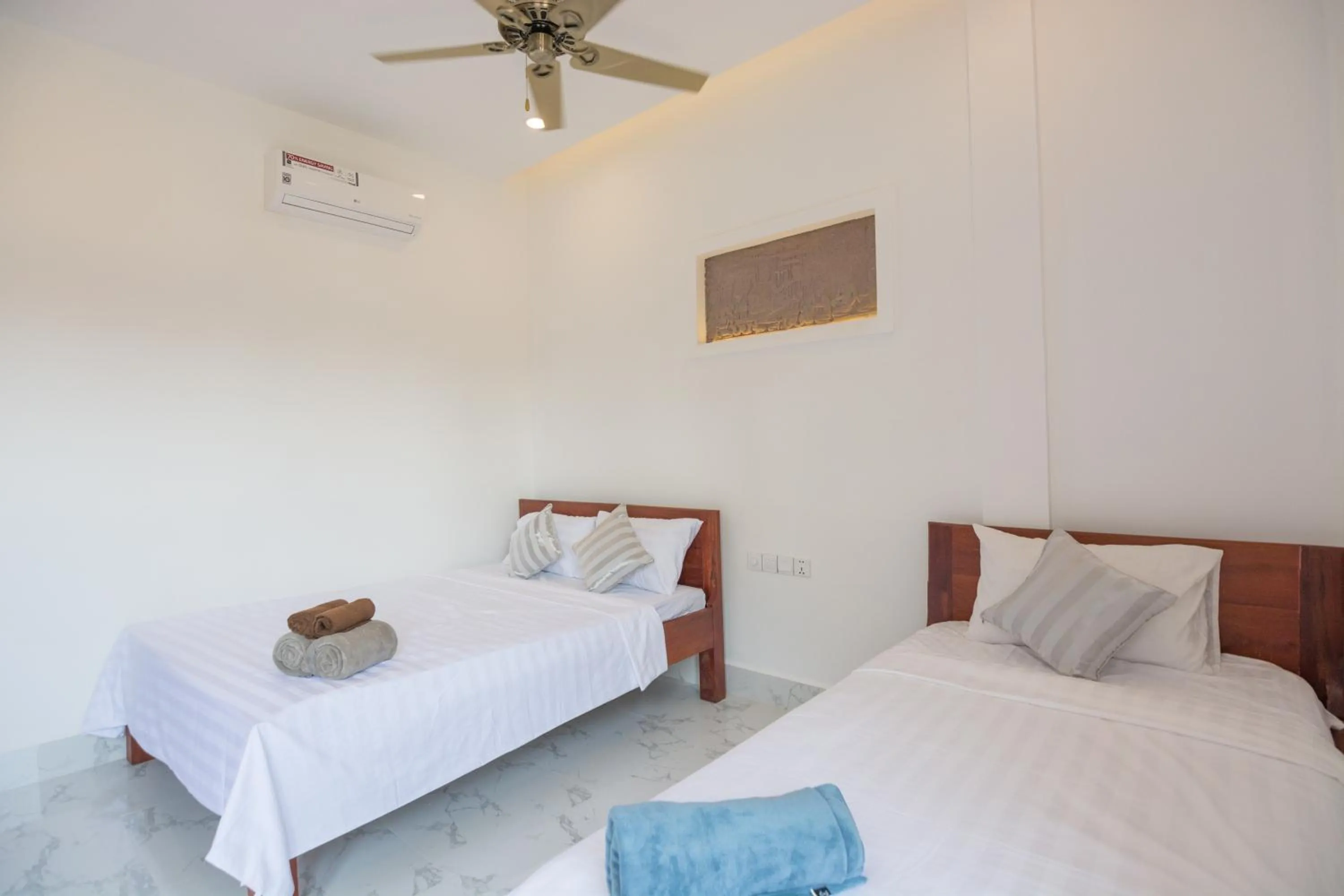 Bedroom, Bed in Siemreap City Residence