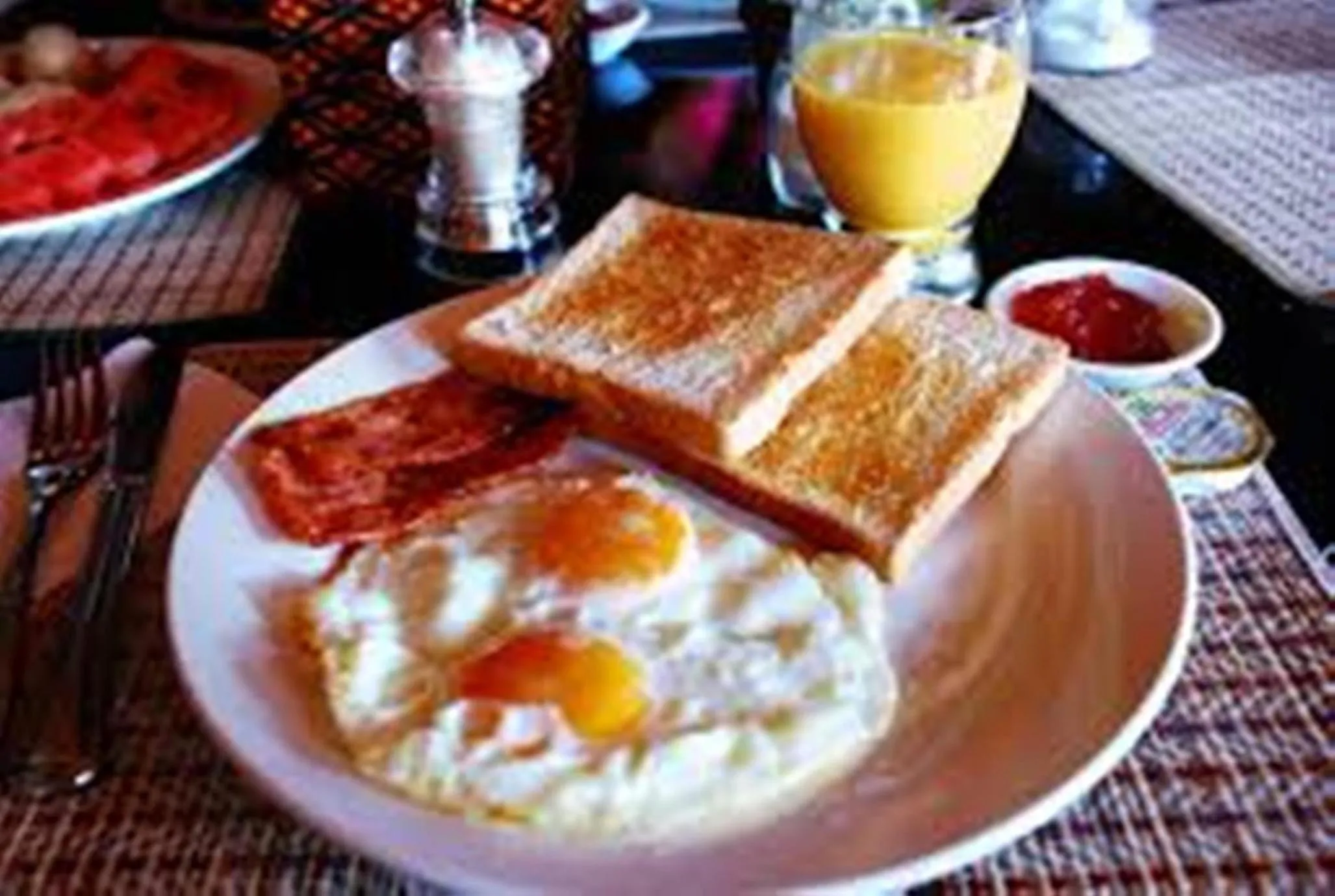 American breakfast in Siemreap City Residence
