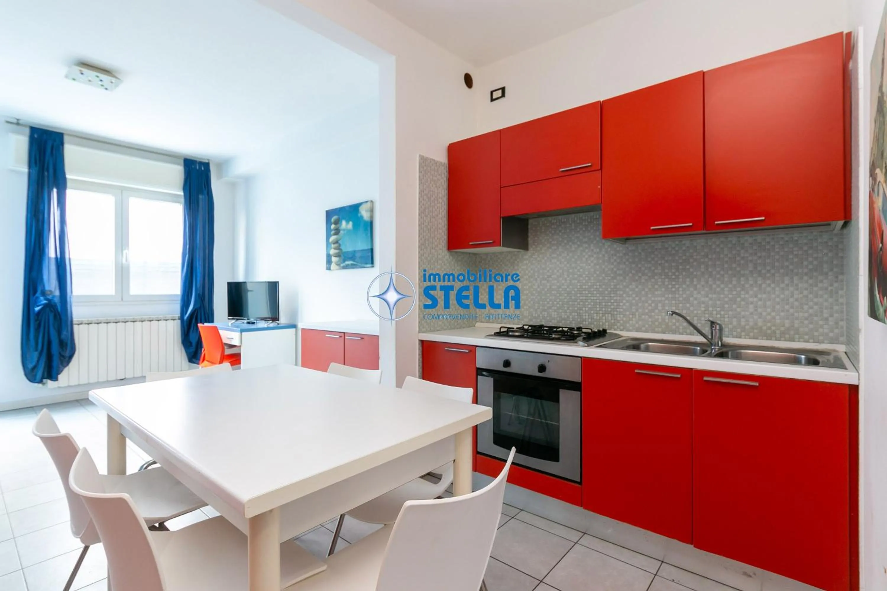 Kitchen or kitchenette in Condominio Milan