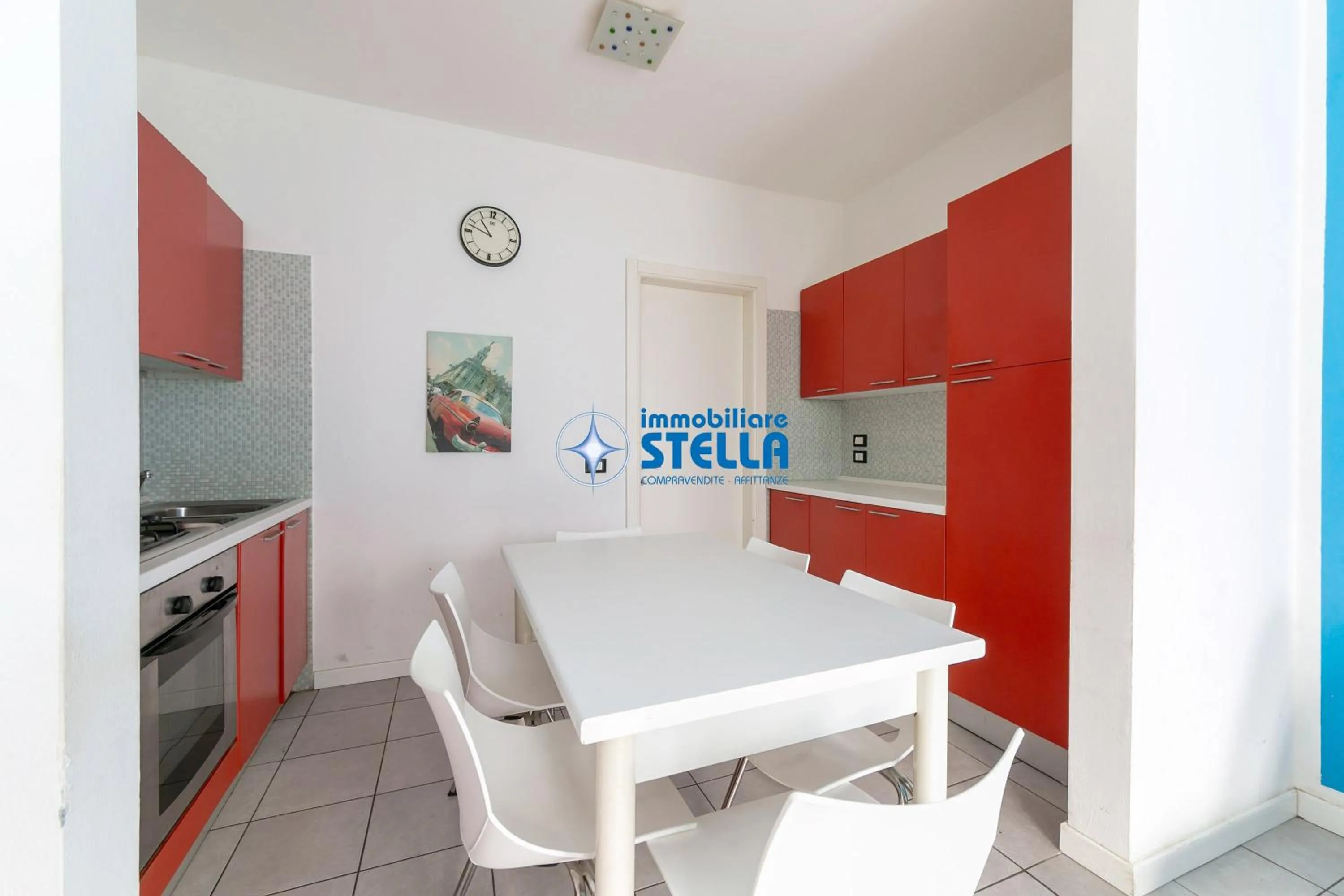 Kitchen or kitchenette in Condominio Milan