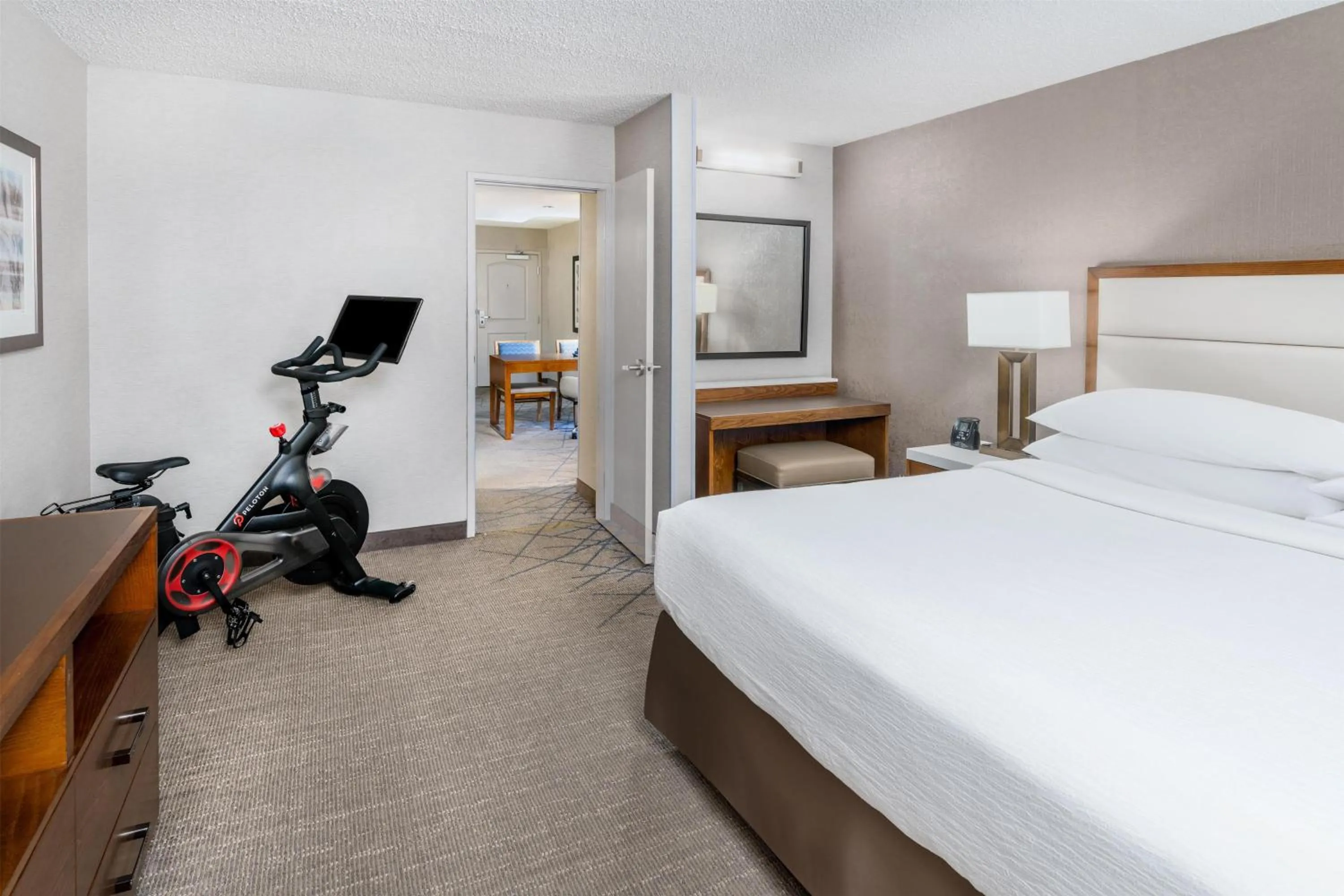 Bed in Embassy Suites by Hilton Colorado Springs