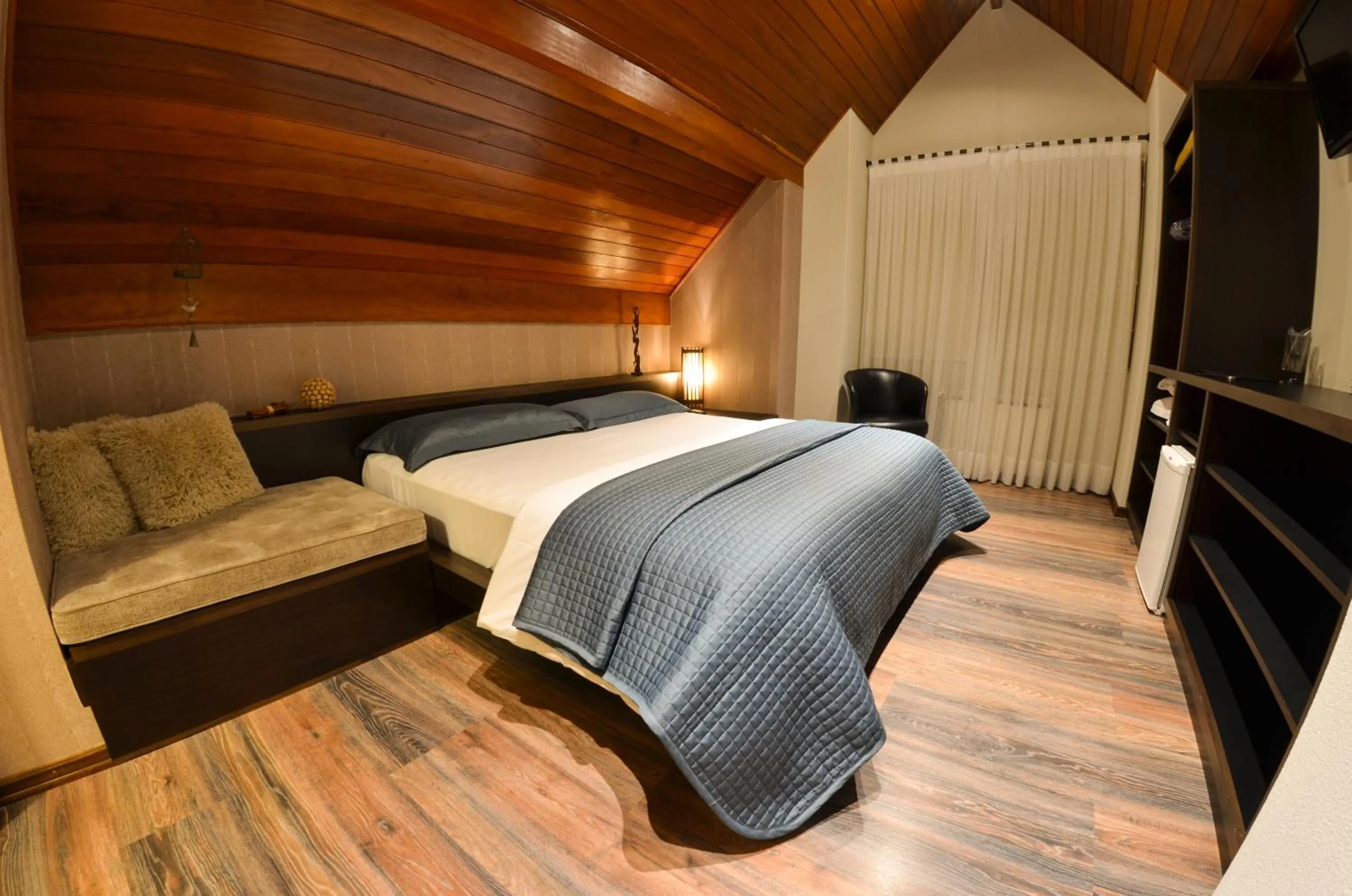 Bedroom, Bed in Pousada Ares da Serra - Centro