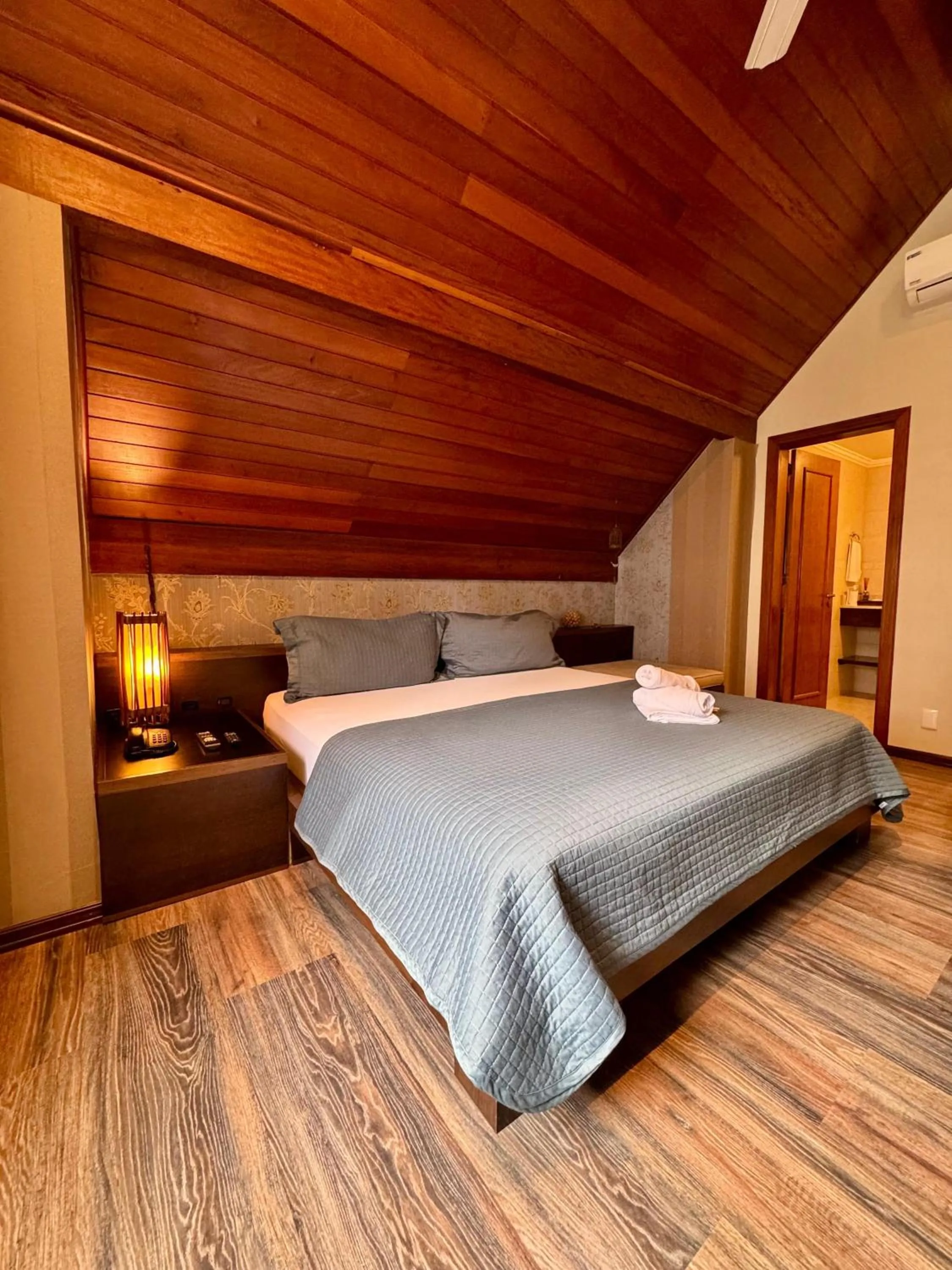 Bedroom, Bed in Pousada Ares da Serra - Centro