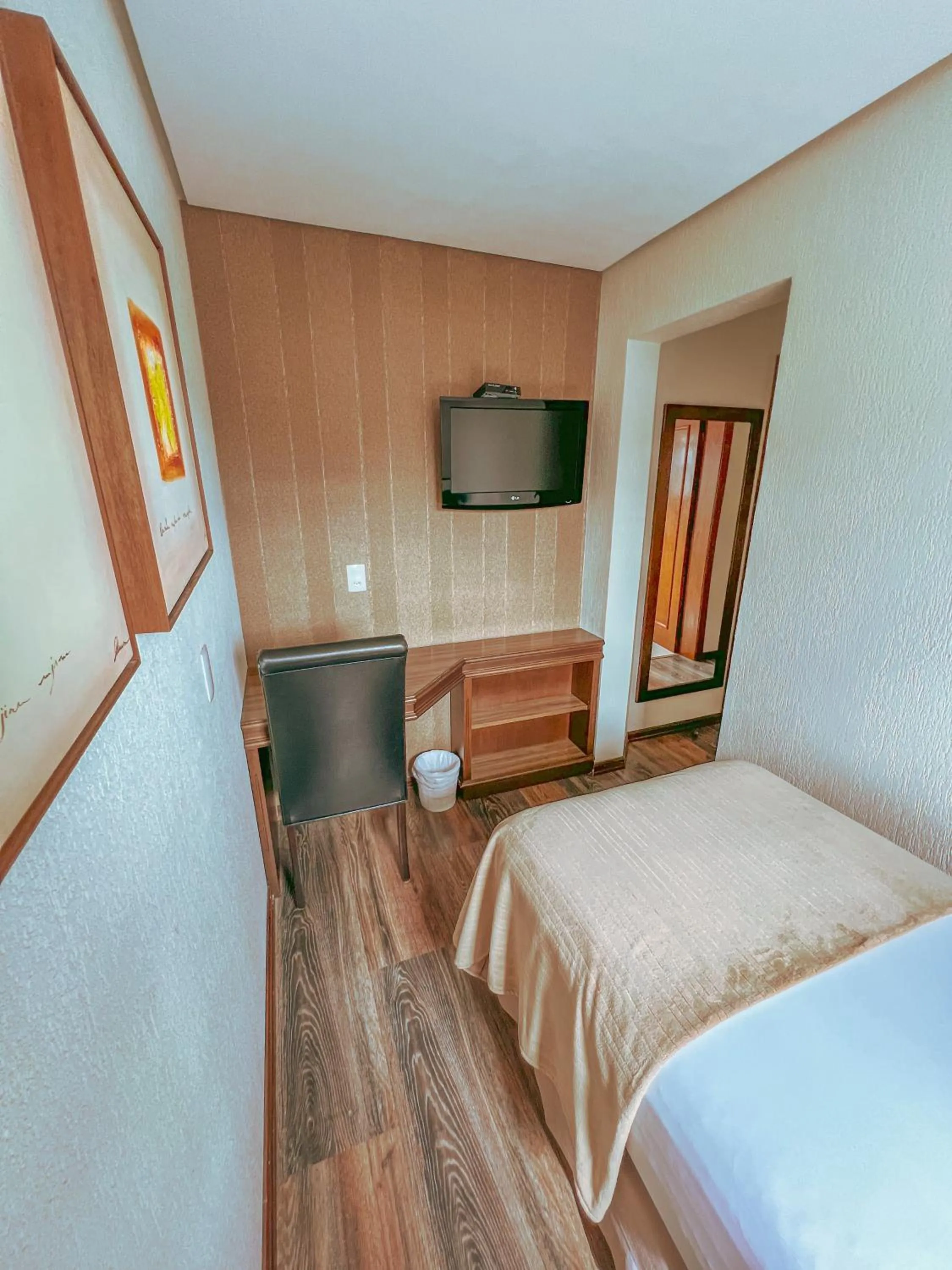 Bedroom, Bed in Pousada Ares da Serra - Centro