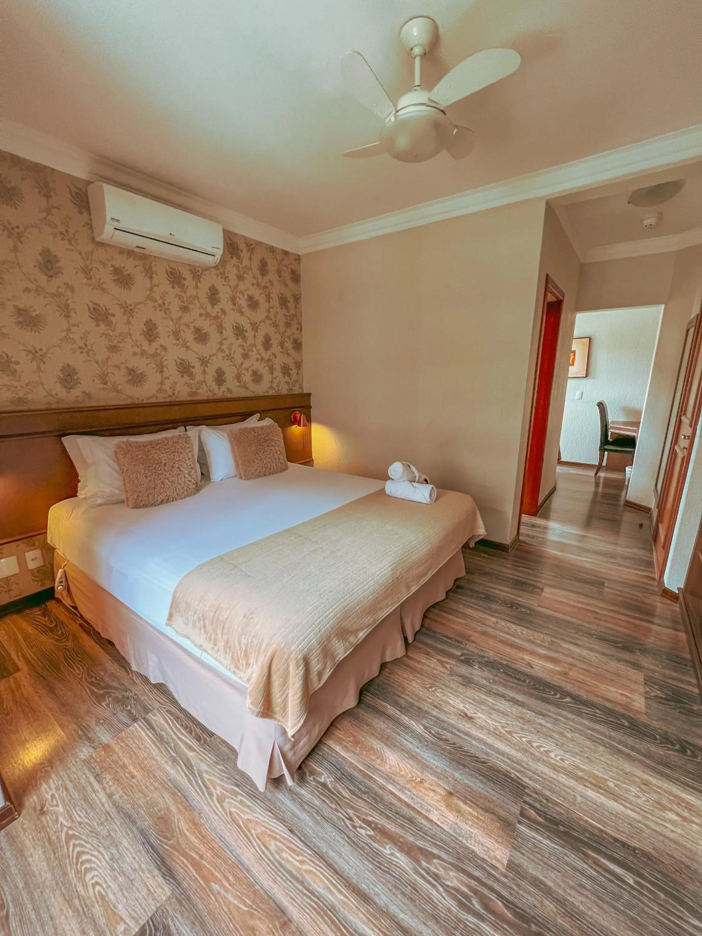 Bedroom, Bed in Pousada Ares da Serra - Centro