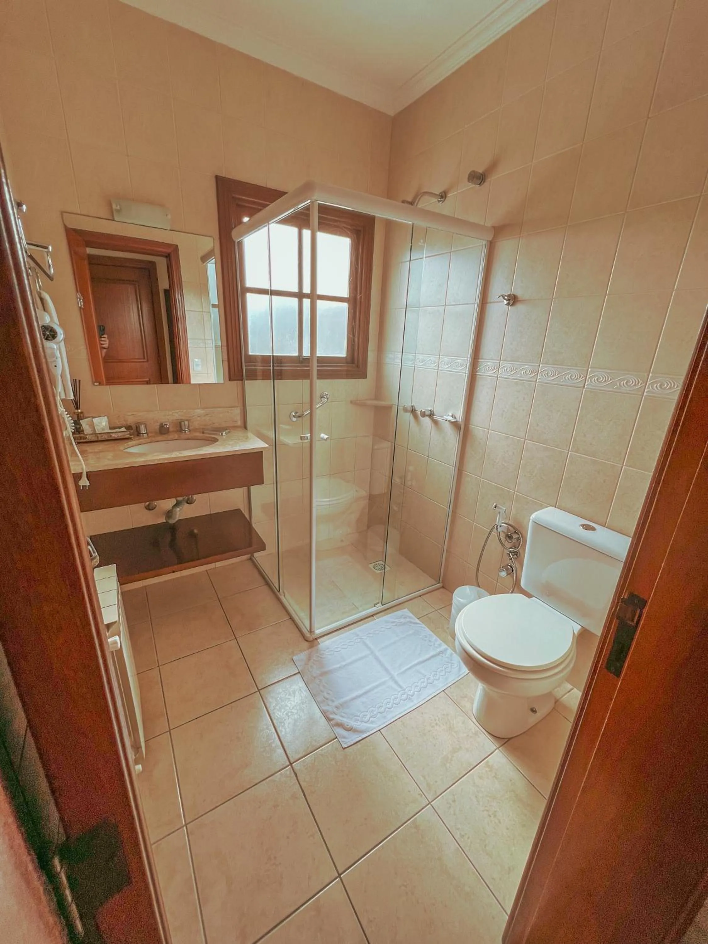 Bathroom in Pousada Ares da Serra - Centro