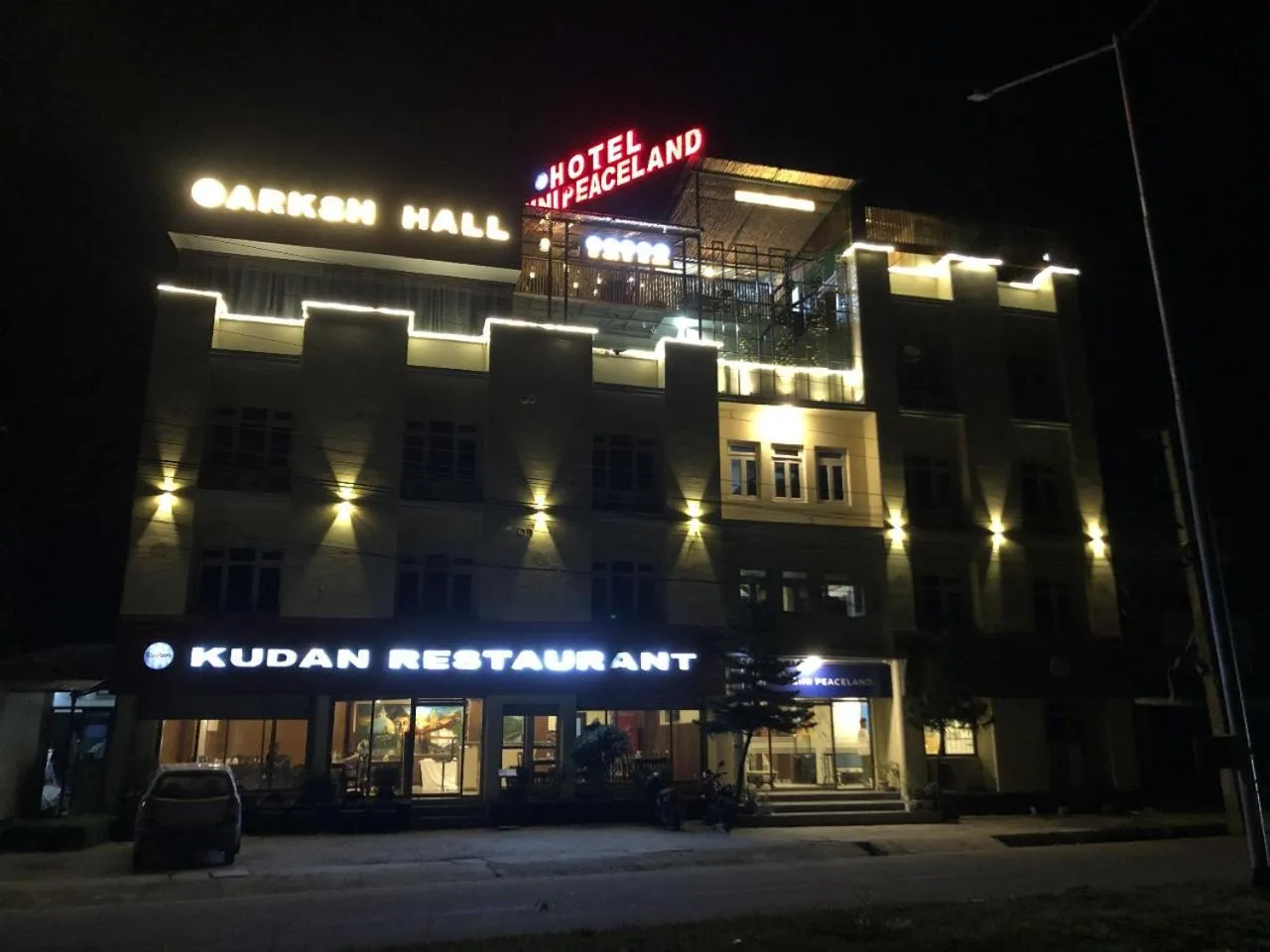 Property building in Hotel Peaceland Lumbini