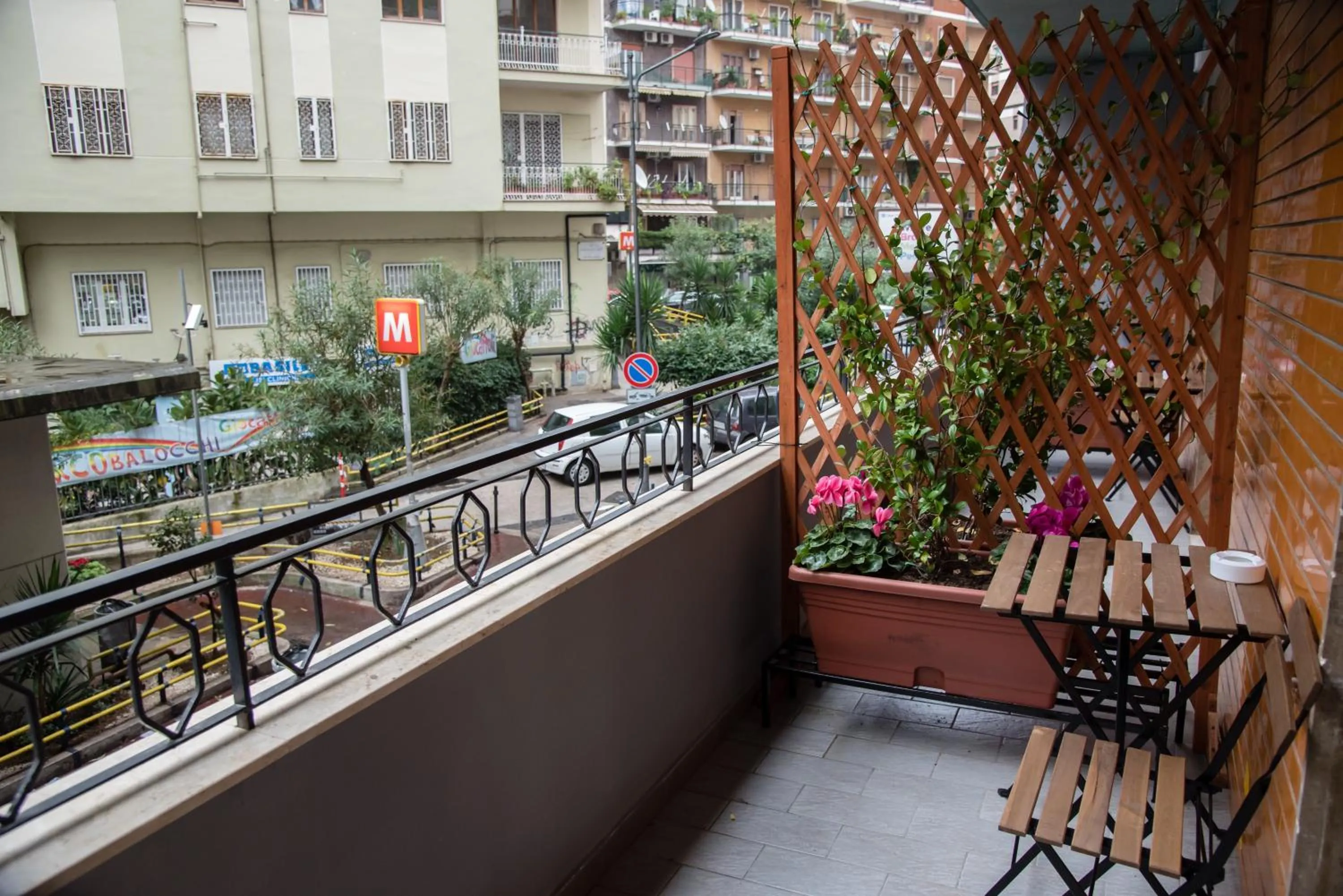 Balcony/Terrace in B&B Cuor Di Rione