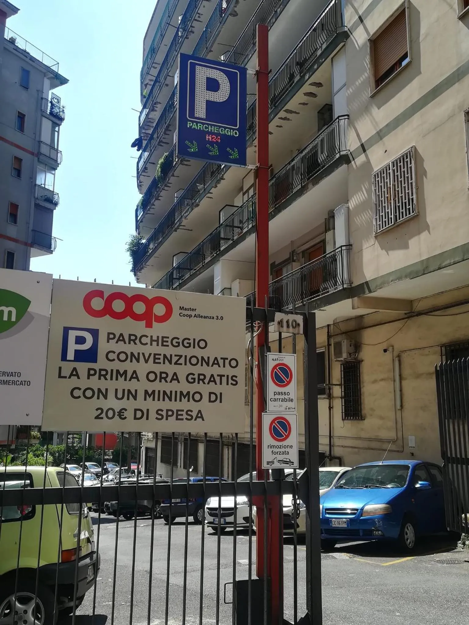 Parking in B&B Cuor Di Rione