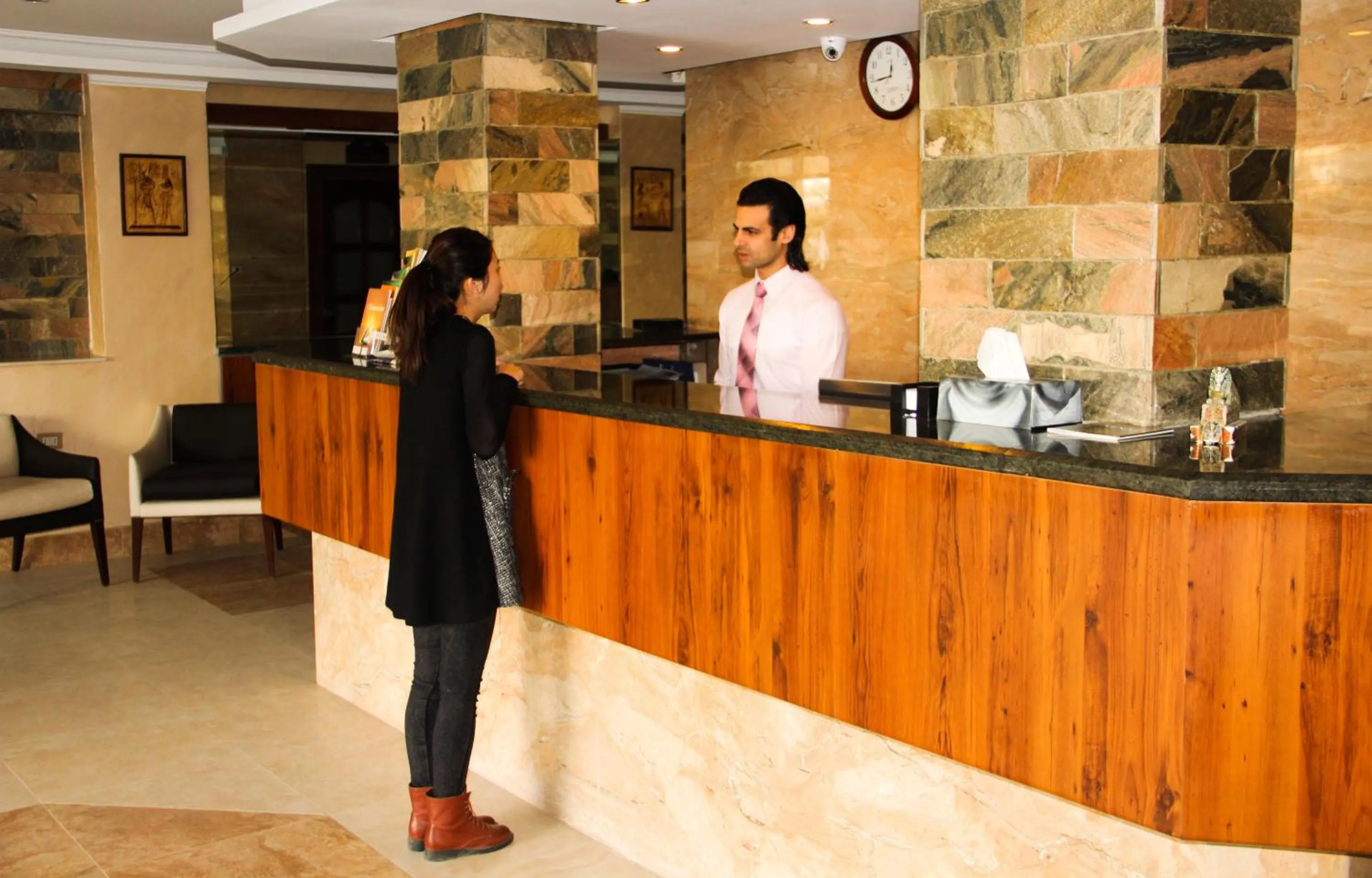 Lobby or reception in Mirita Hotel ,10th Of Ramadan