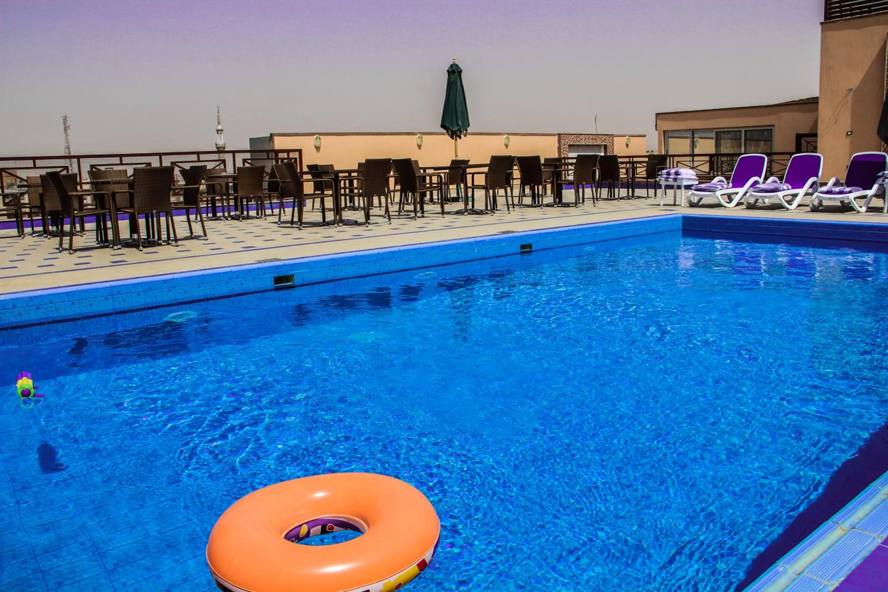 Swimming pool in Mirita Hotel ,10th Of Ramadan