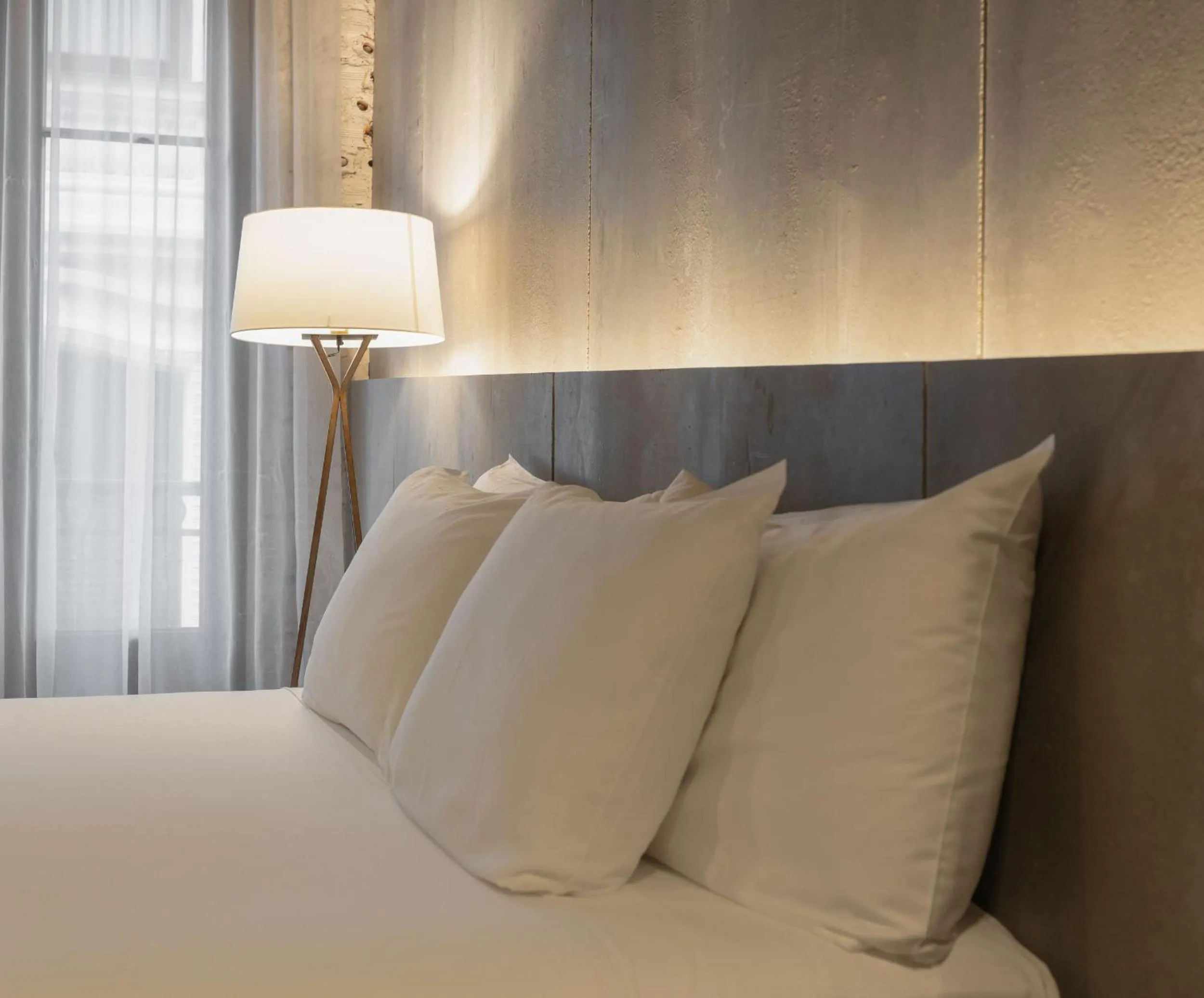 Bed in Hotel Tayko Bilbao