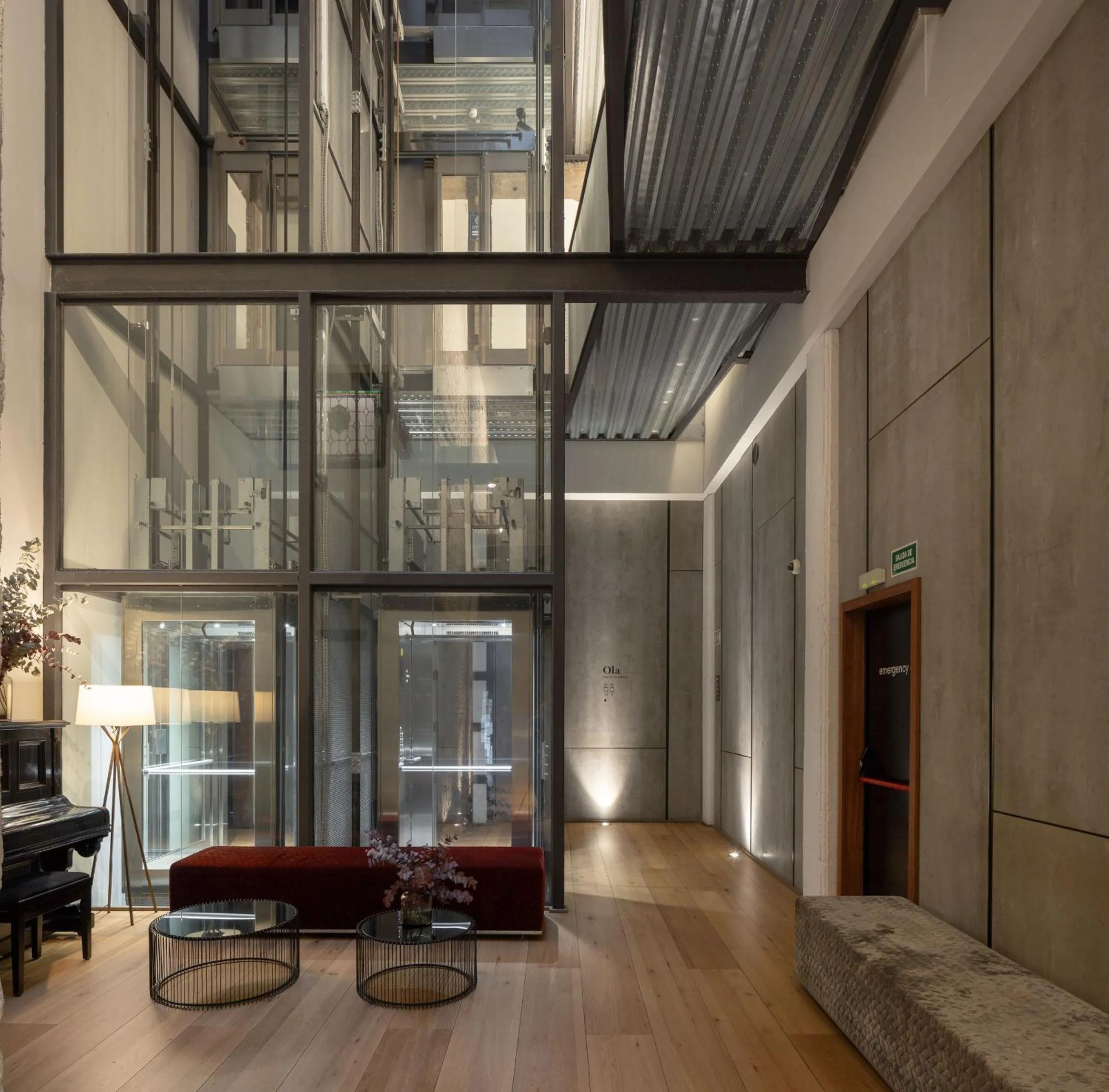 Lobby or reception in Hotel Tayko Bilbao