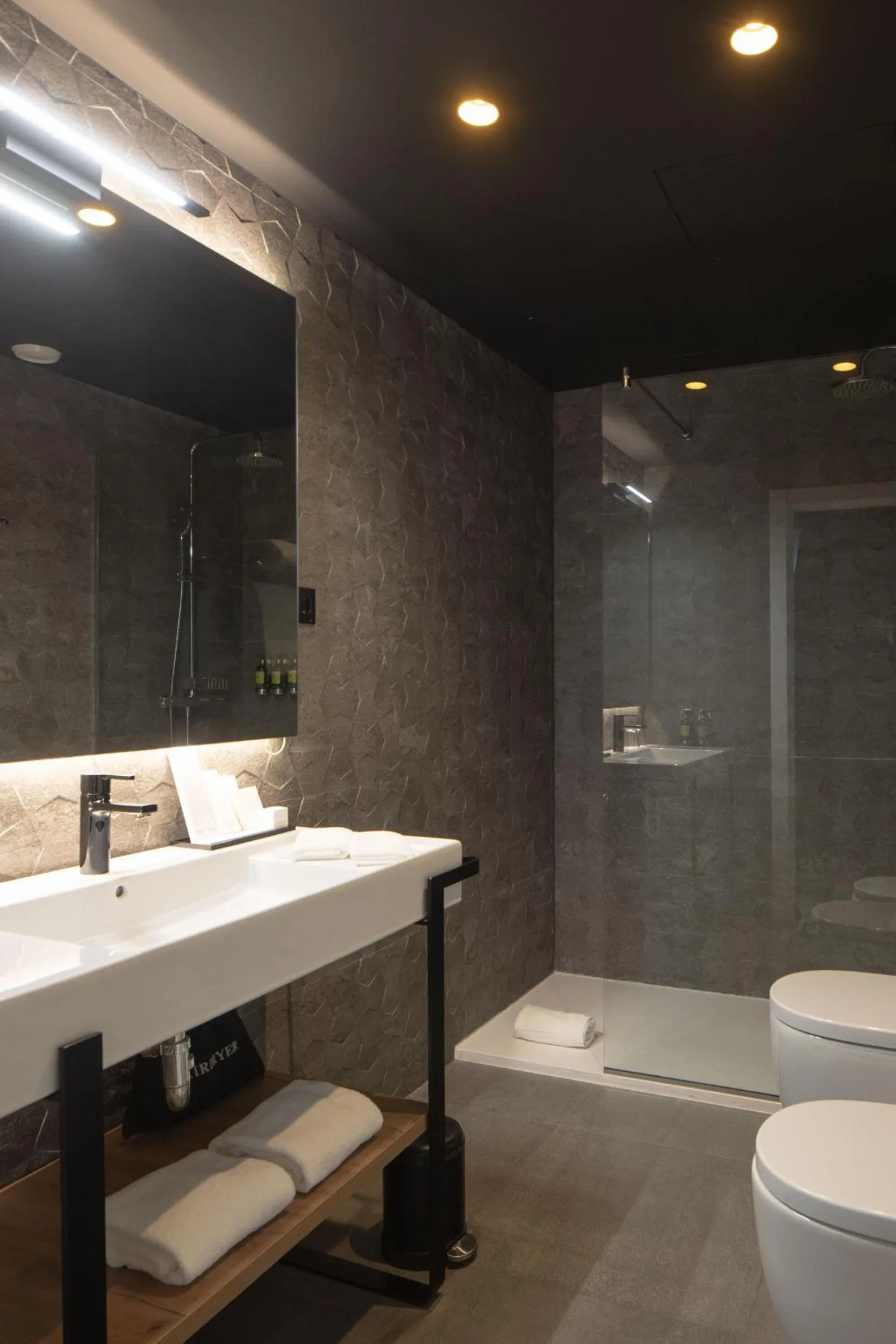 Toilet in Hotel Tayko Bilbao