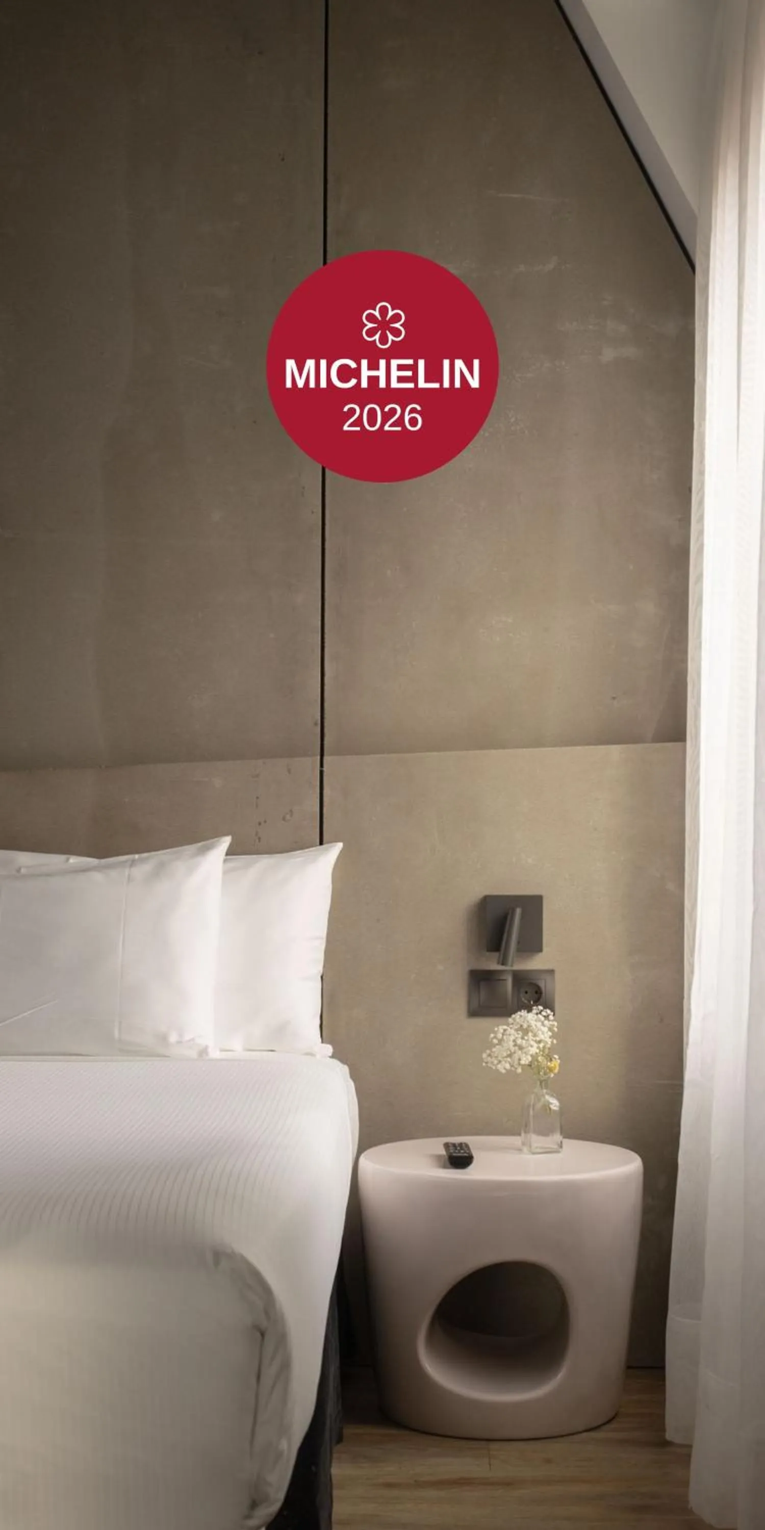 Bed in Hotel Tayko Bilbao