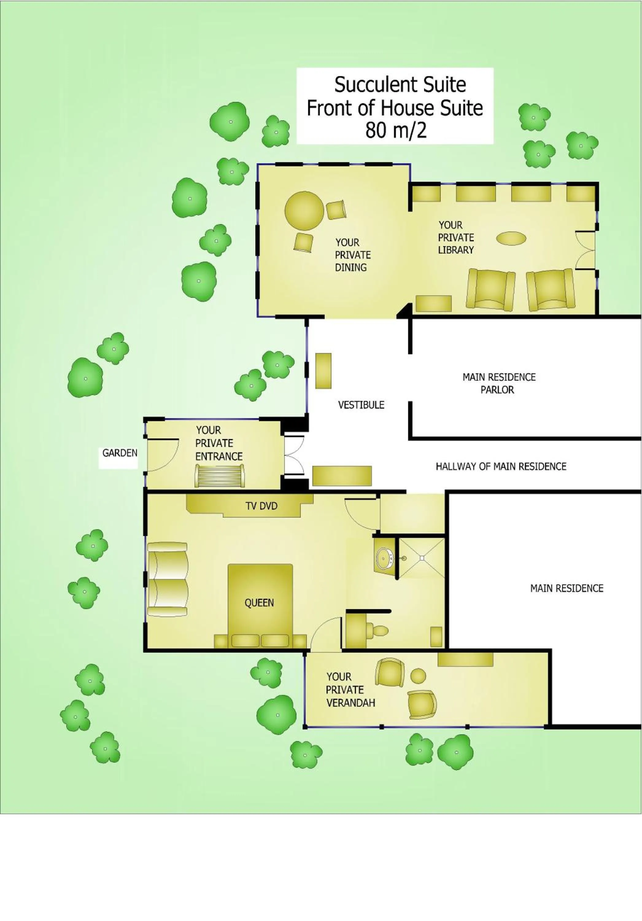 Floor plan in The Retreat at Froog Moore Park