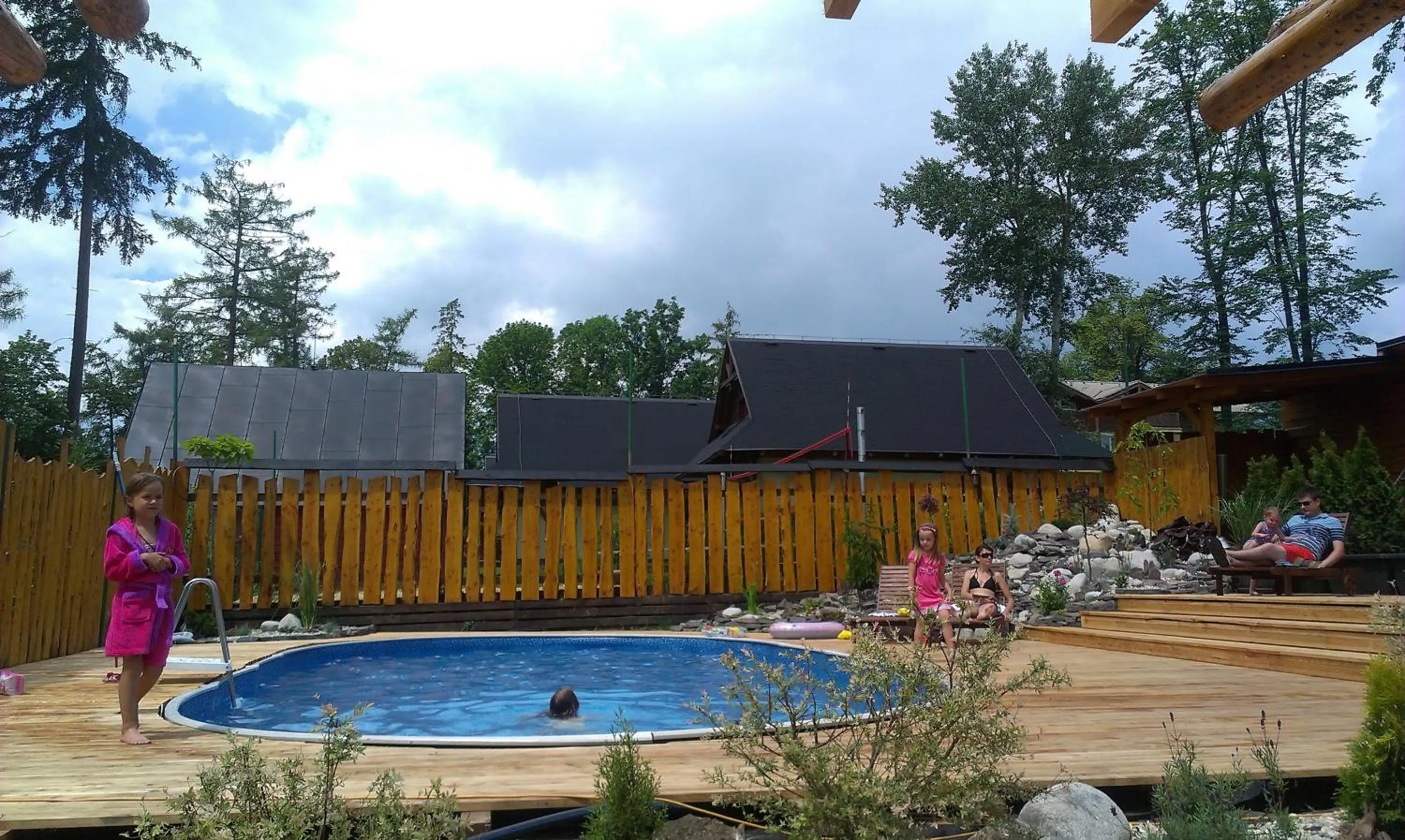 Swimming pool in APLEND Tatry Holiday