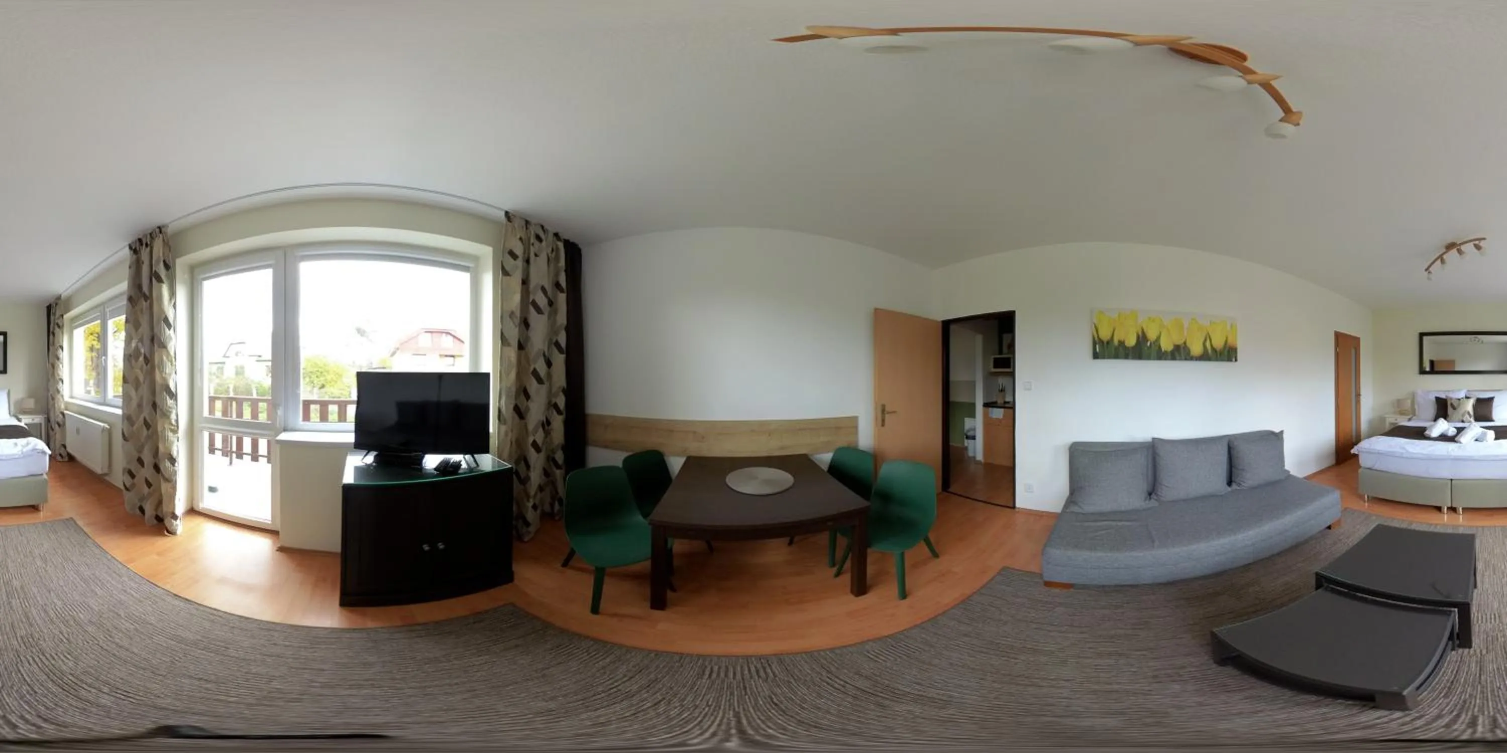 Living room, Bed in APLEND Tatry Holiday