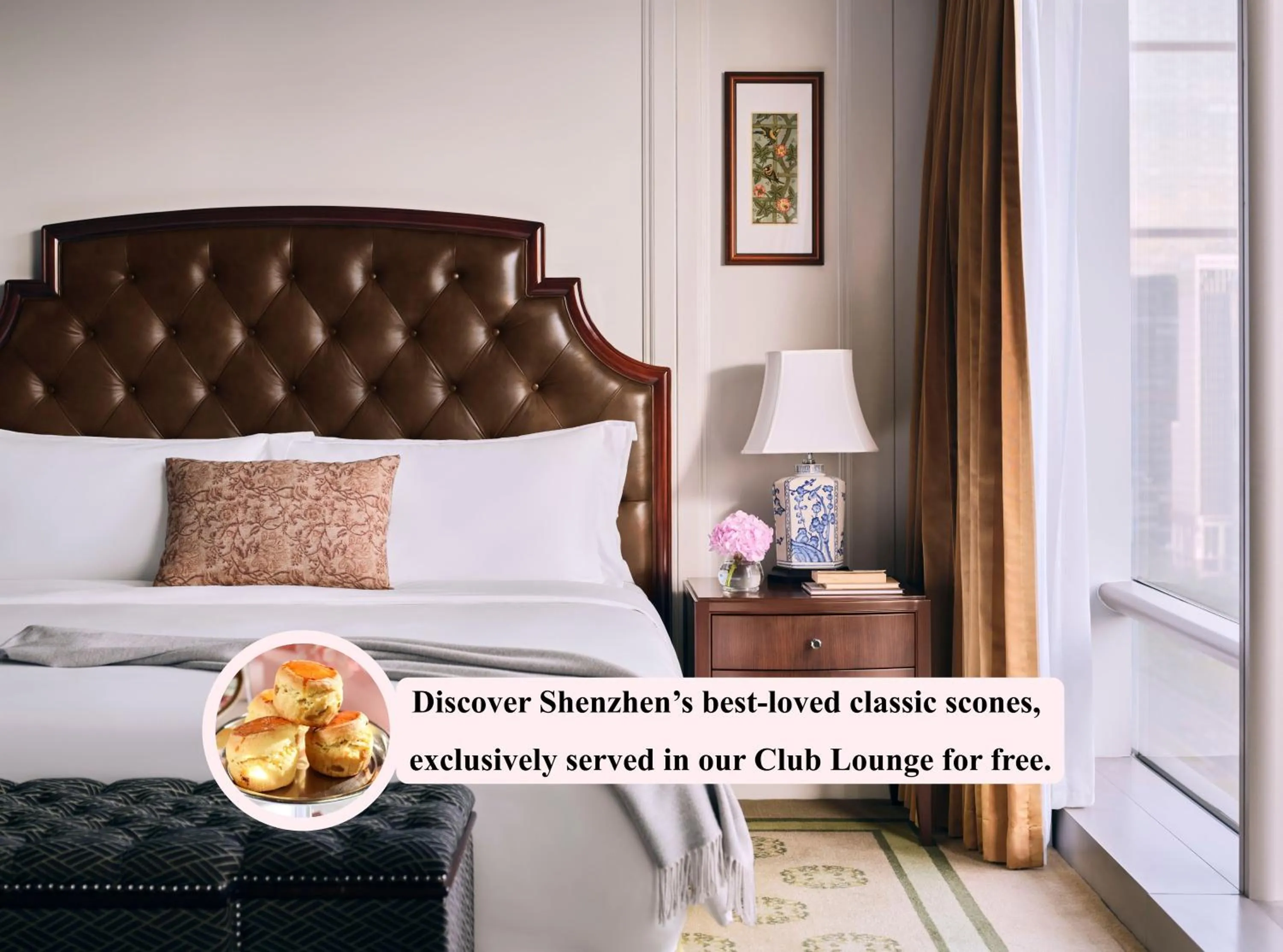 Bed in The Langham, Shenzhen