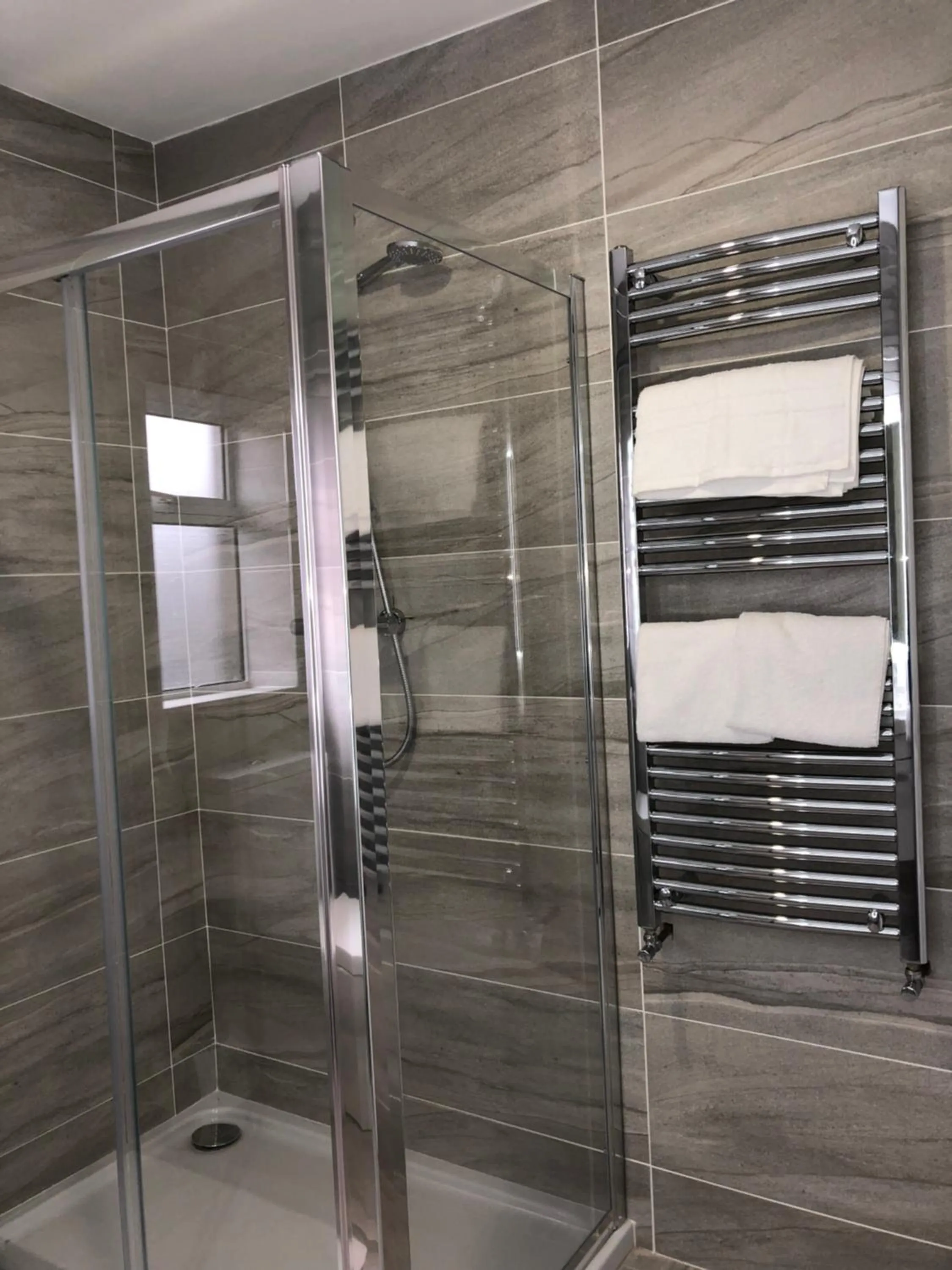 Shower in Tully's Hotel