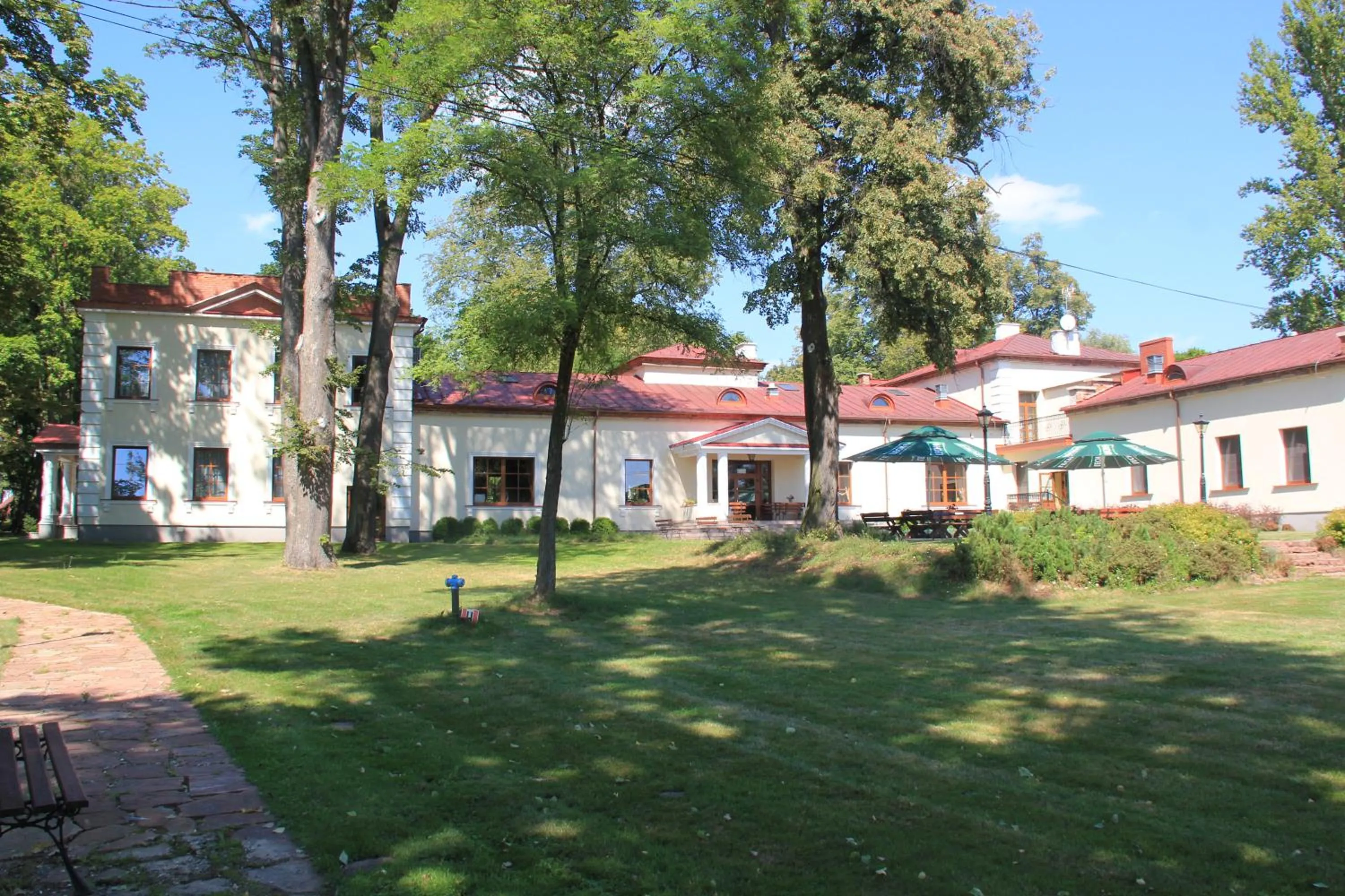 Garden in Dworek Korytków