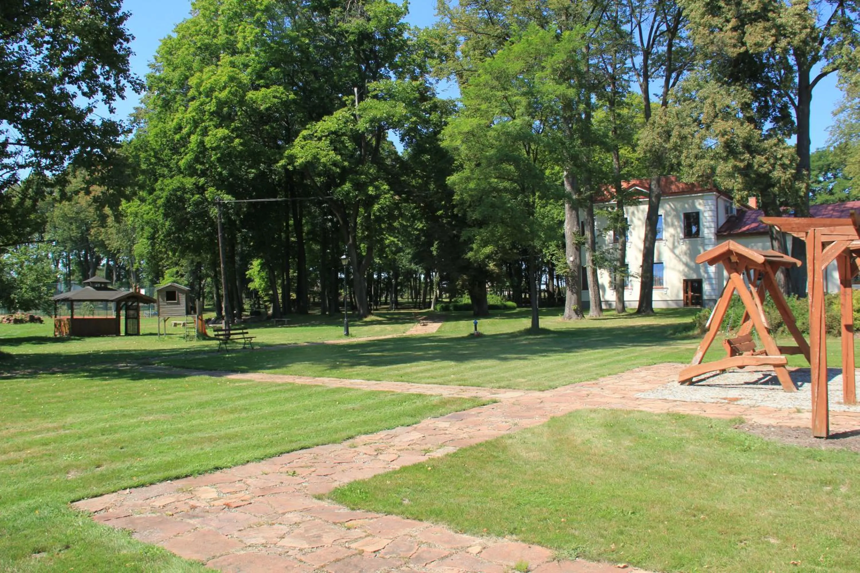 Garden in Dworek Korytków