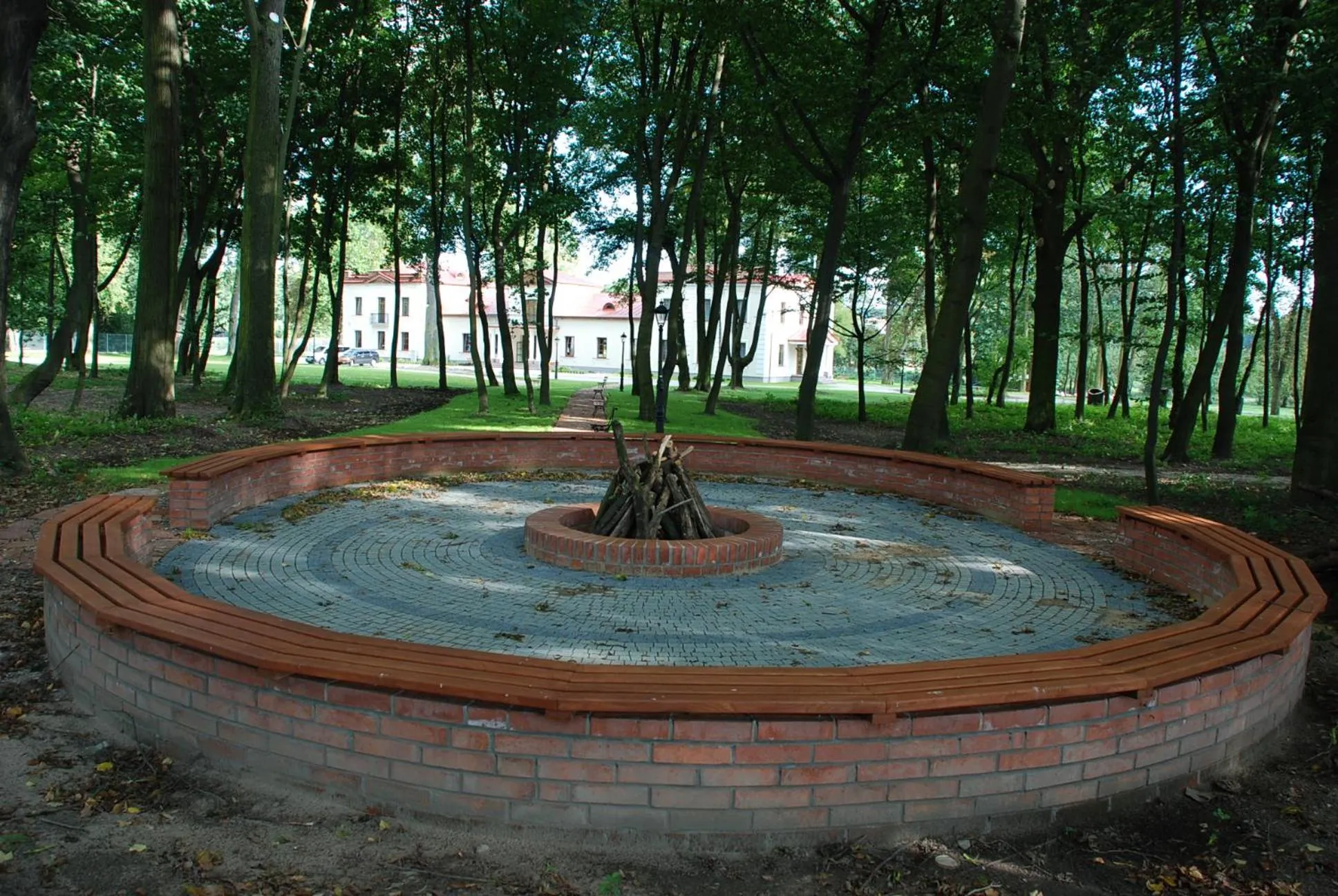 Garden in Dworek Korytków