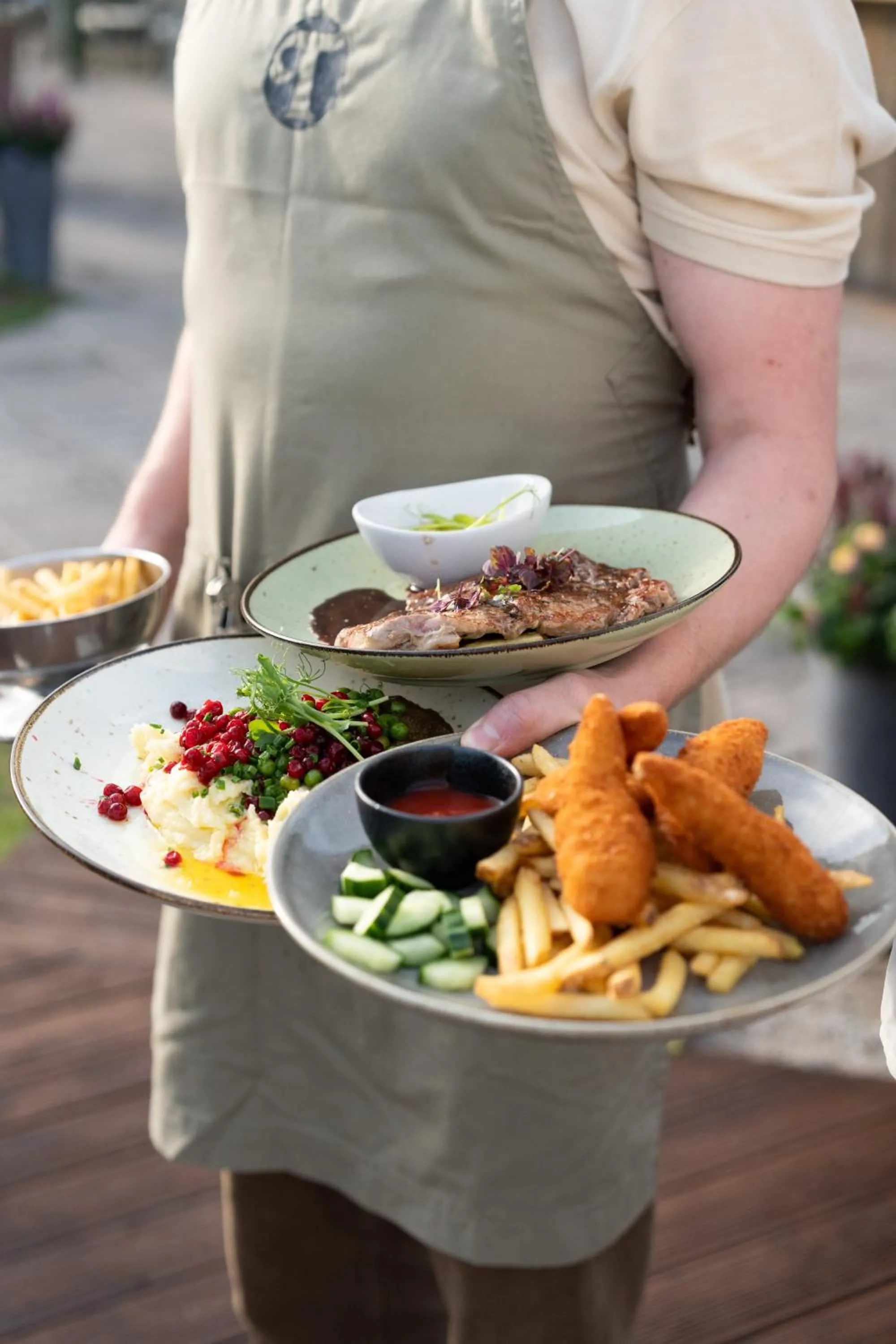 Food close-up in Hotel Toftagården